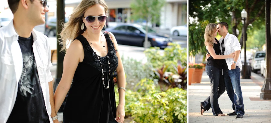 Downtown Lakeland | Fun Engagement Photography