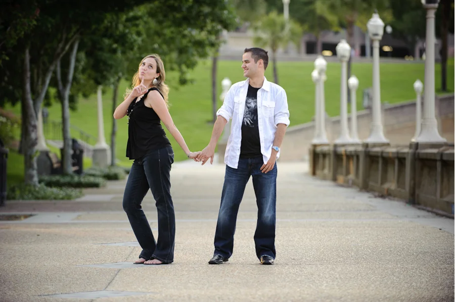 Downtown Lakeland | Fun Engagement Photography