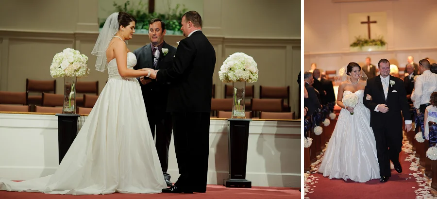 Calvary Babtist Church Wedding | Winter Haven FL | Wedding Photography