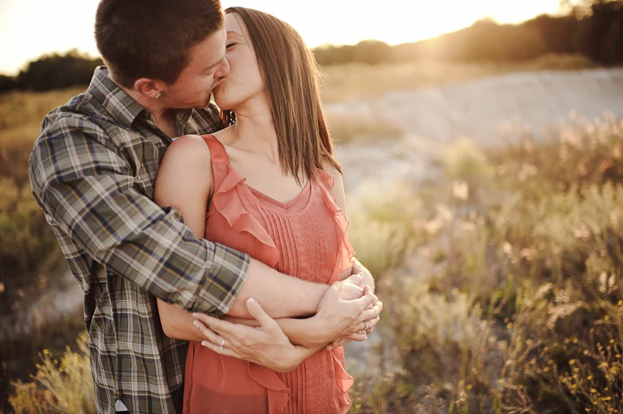 November Light Engagement Session | Lakeland, FL | Golden Field