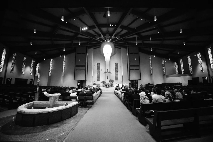 Winter Park Wedding at St. Margaret Marys Catholic Church