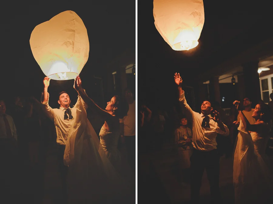wedding wish lantern