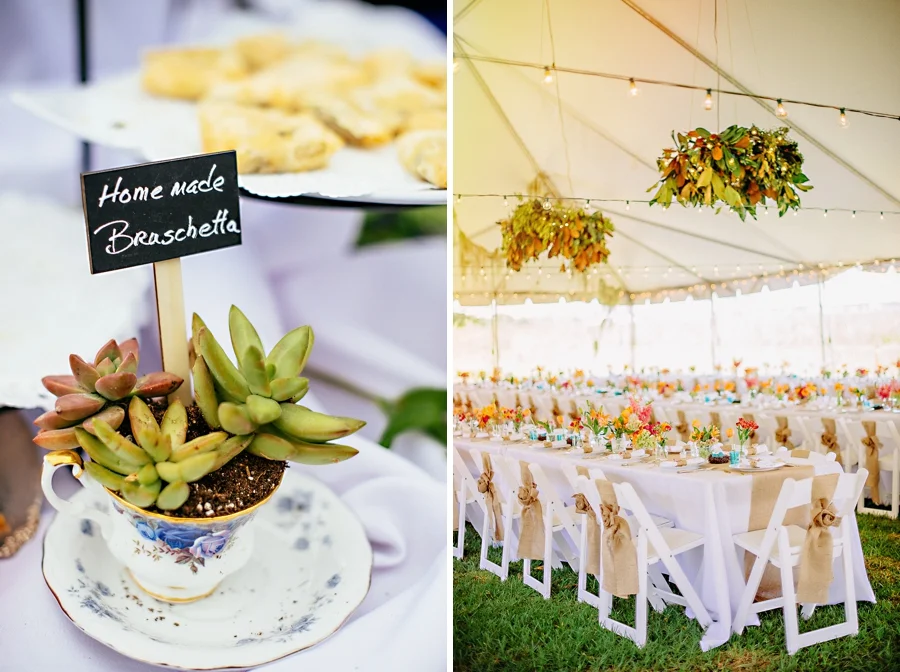 backyard wedding