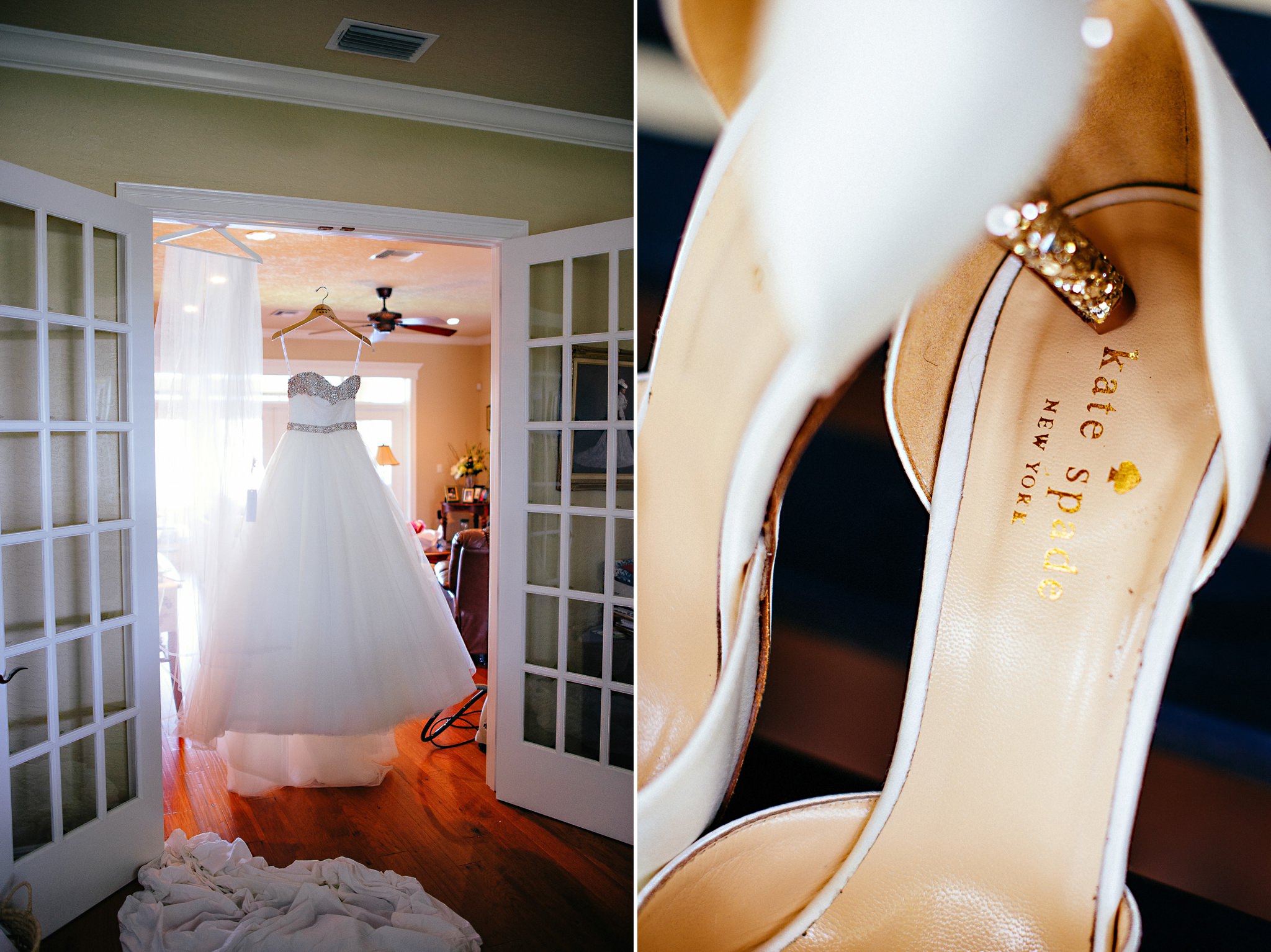  Malindy Elene Bridal Couture Wedding Dress &amp; Kate Spade Shoes 