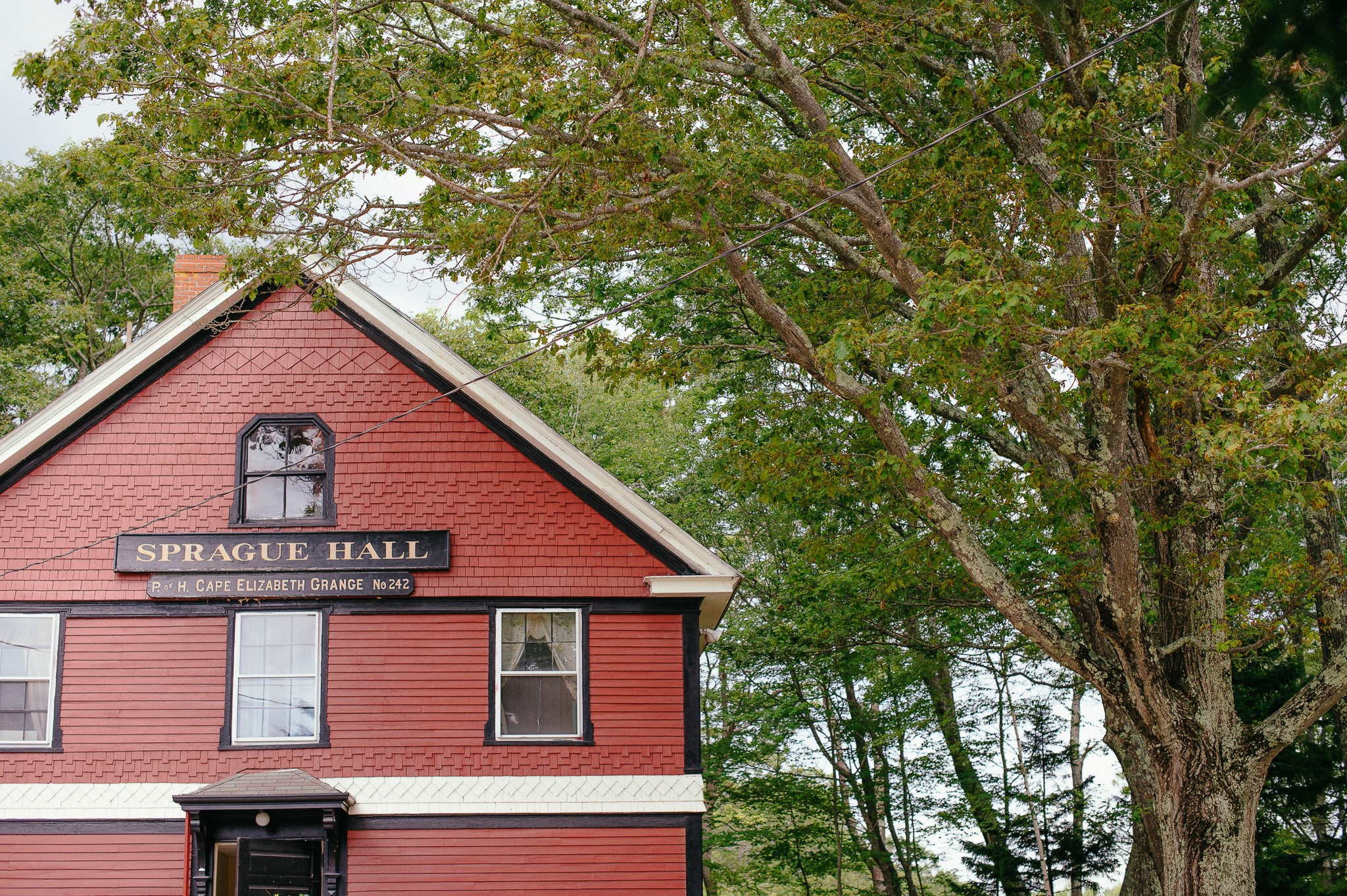   Sprague Hall Wedding Reception  