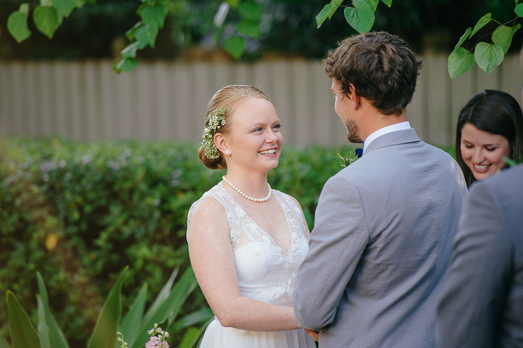 Backyard Winter Park Florida Wedding