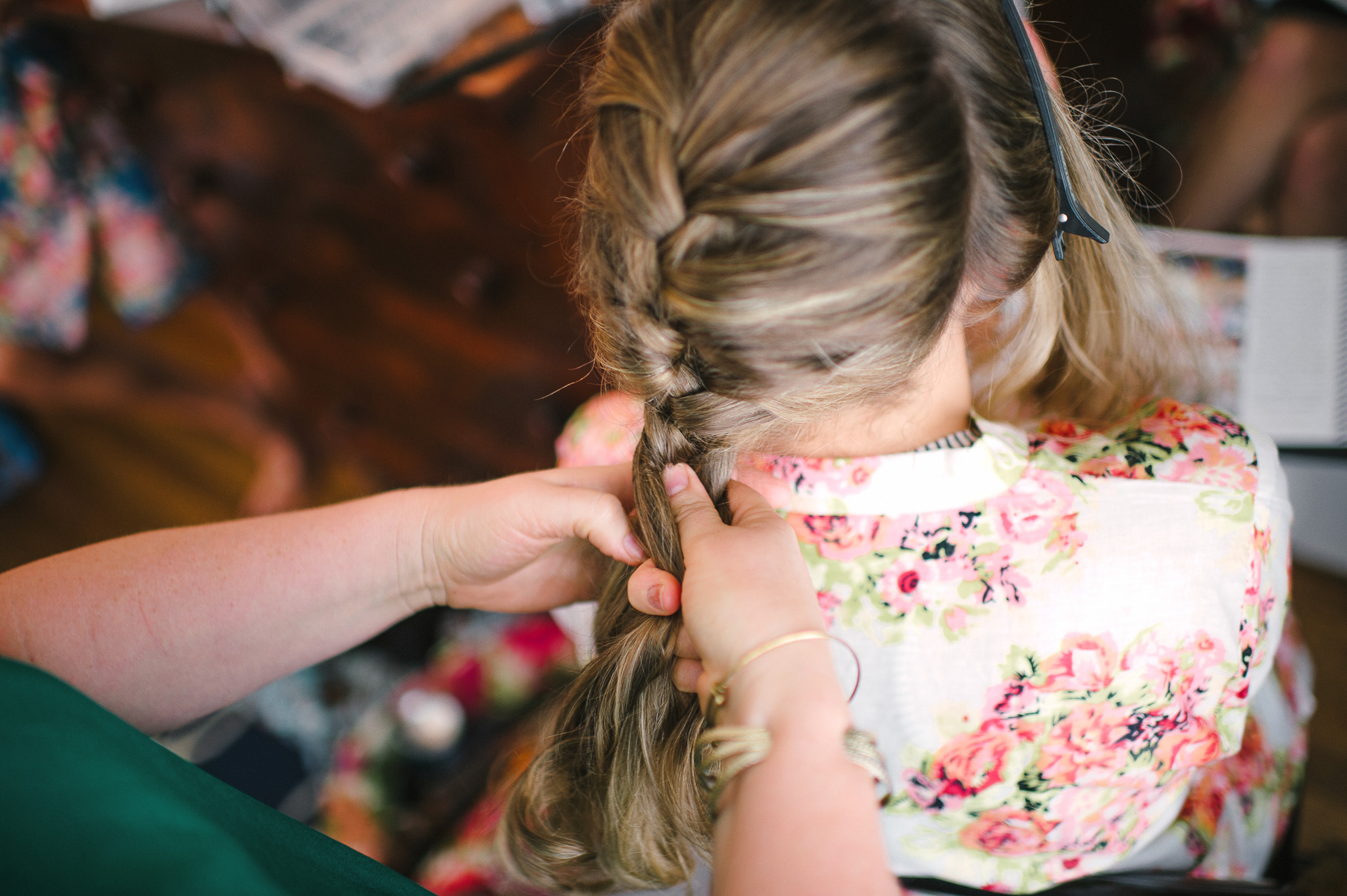 Mary-Ellen Rodriguez & Gail Bates Wedding Hair Orlando, FL 