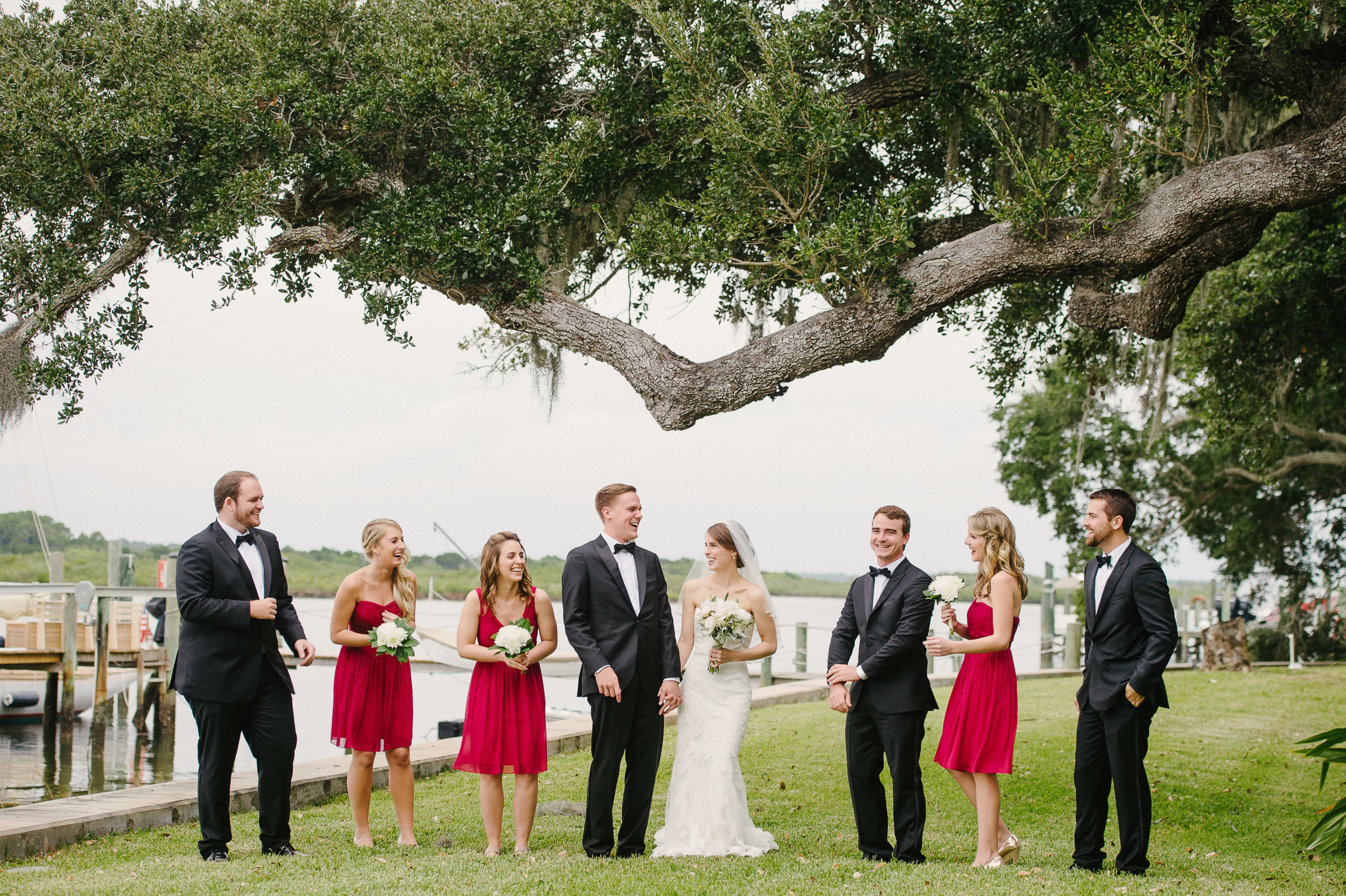 Backyard Destination Wedding Ponce Inlet Florida 