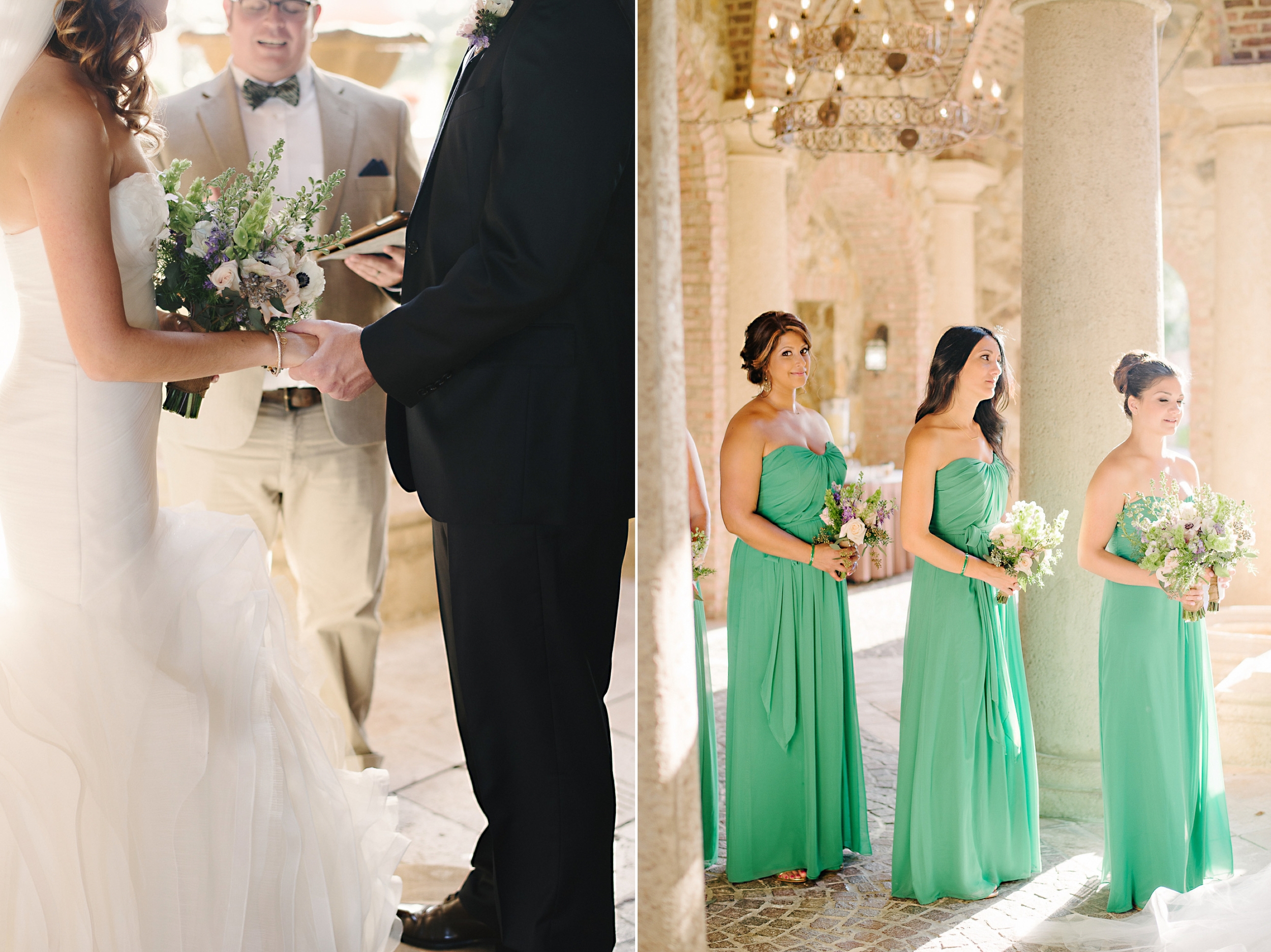 Bella Collina Fountain Wedding Ceremony 