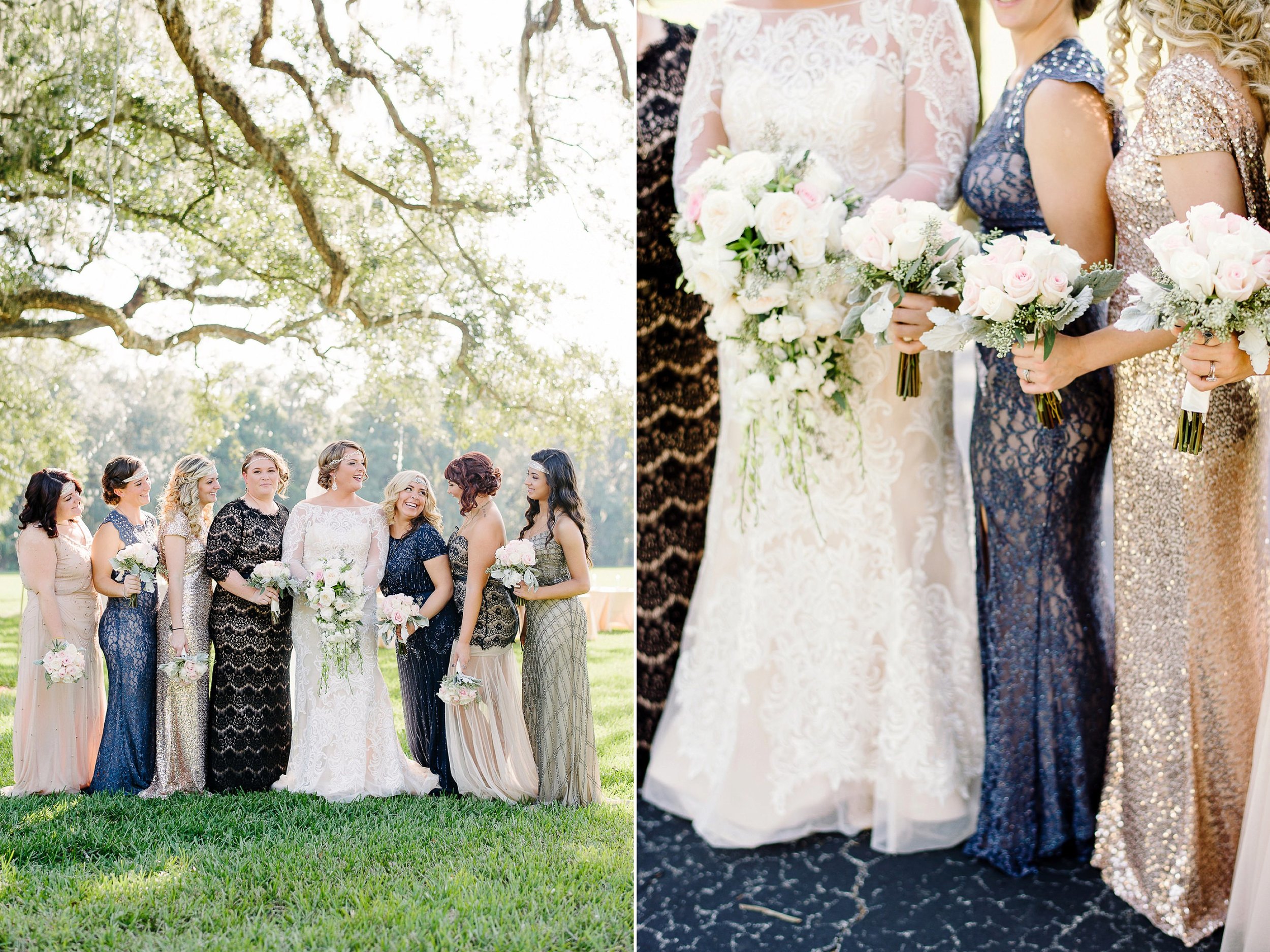 Great Gatsby Inspired Bridesmaids Dresses