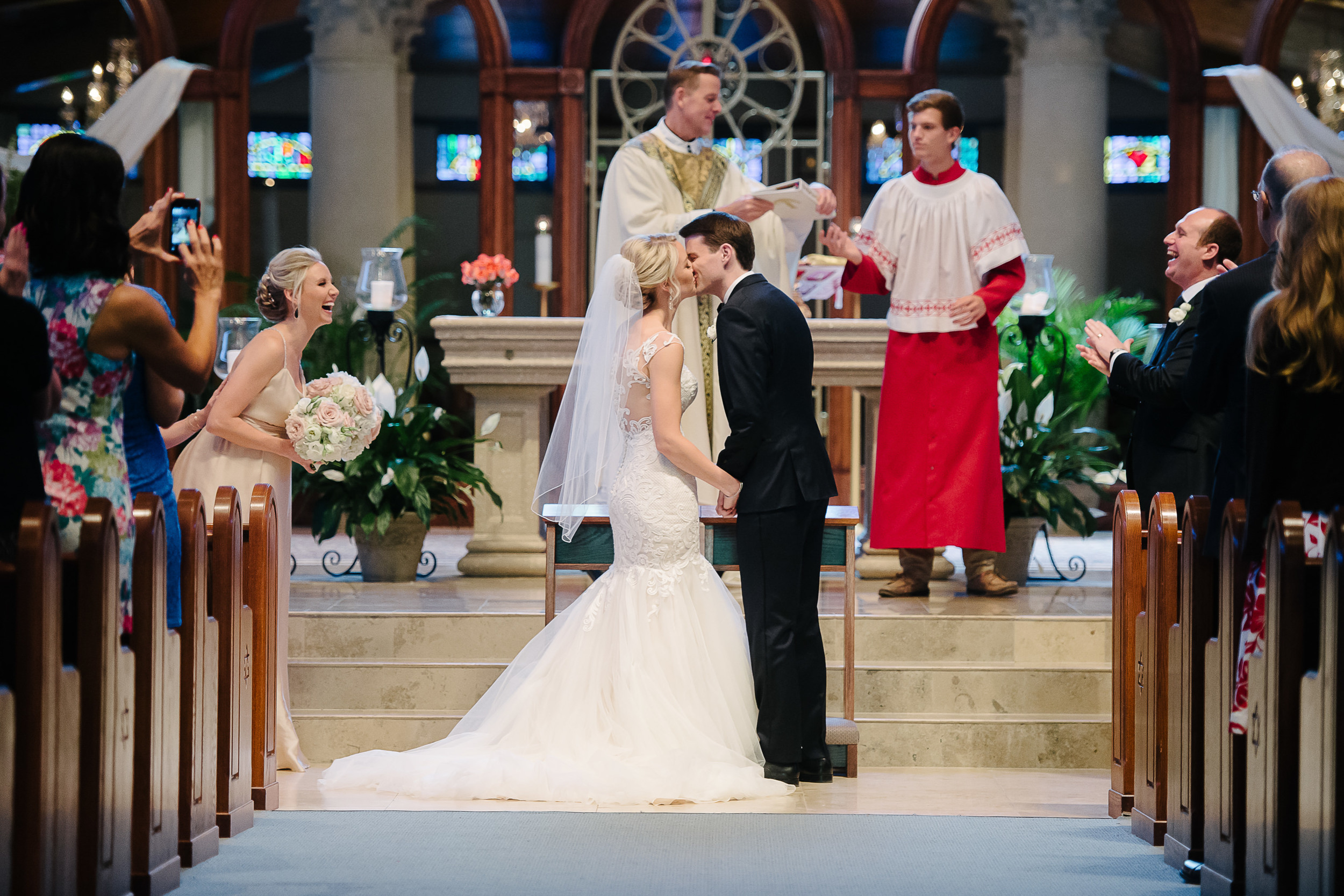 Annunciation Catholic Church Wedding Orlando FL