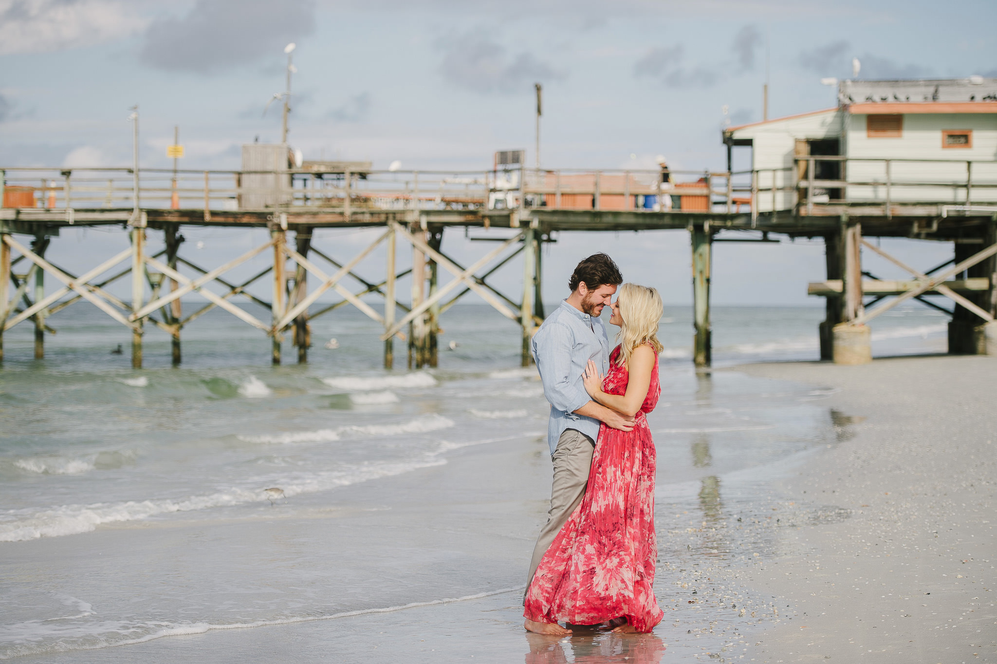 Beautiful Beach Engagement Pictures