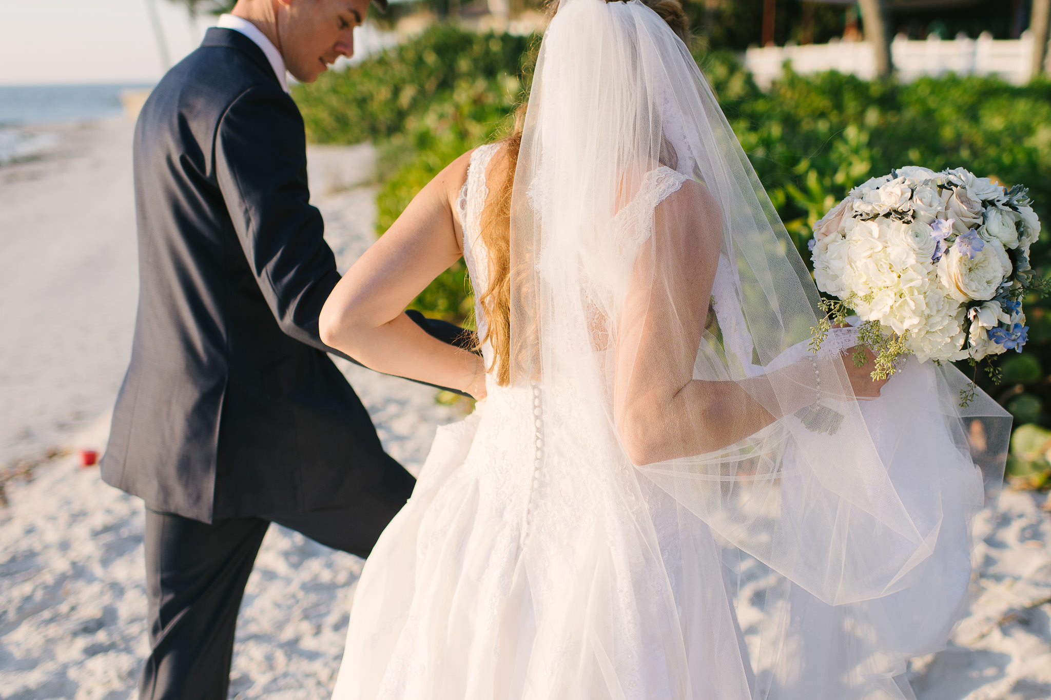 Luxury Naples Beach Wedding Photography Port Royal Club 