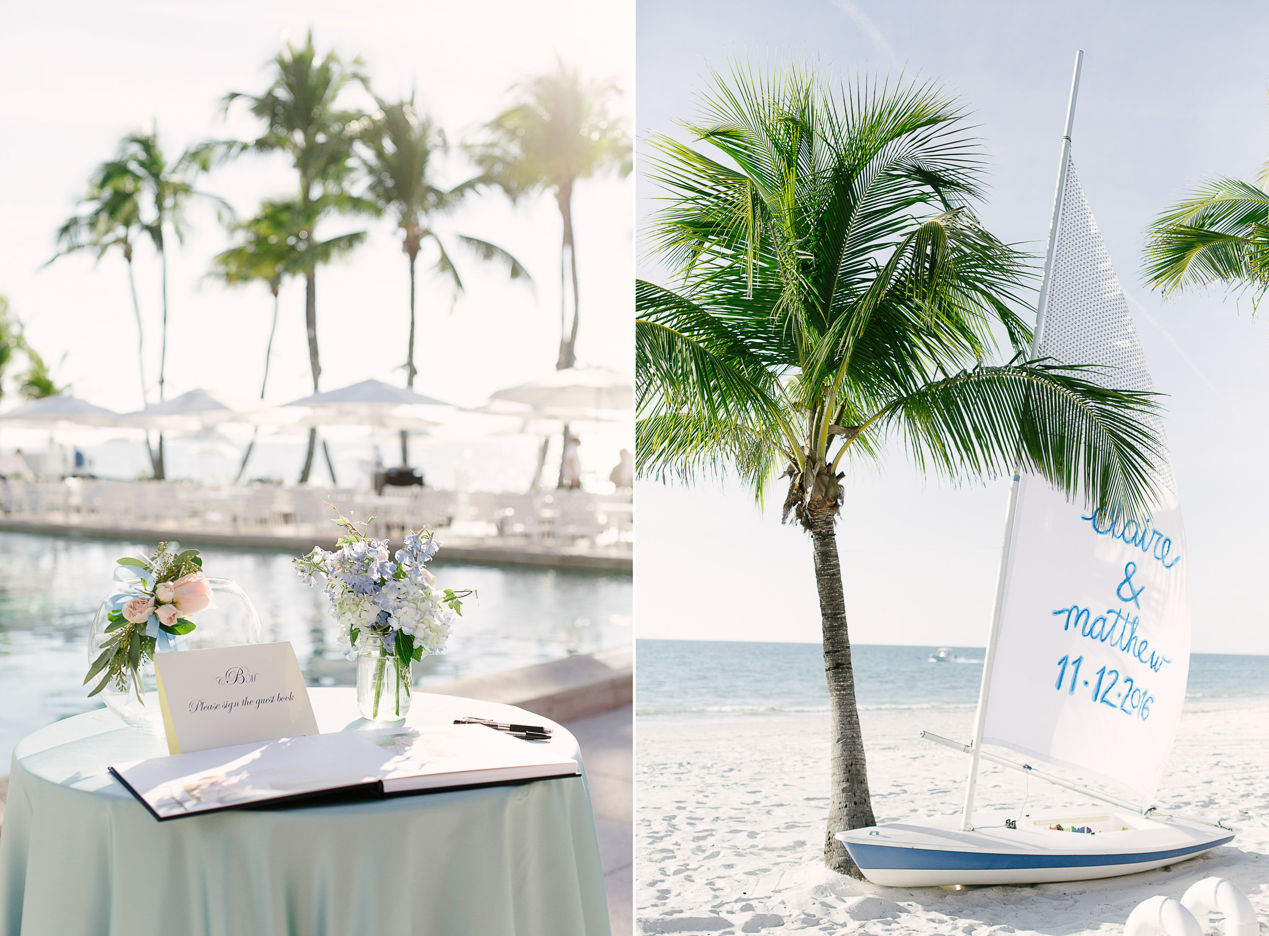 Luxury Naples Beach Wedding Photography Port Royal Club 