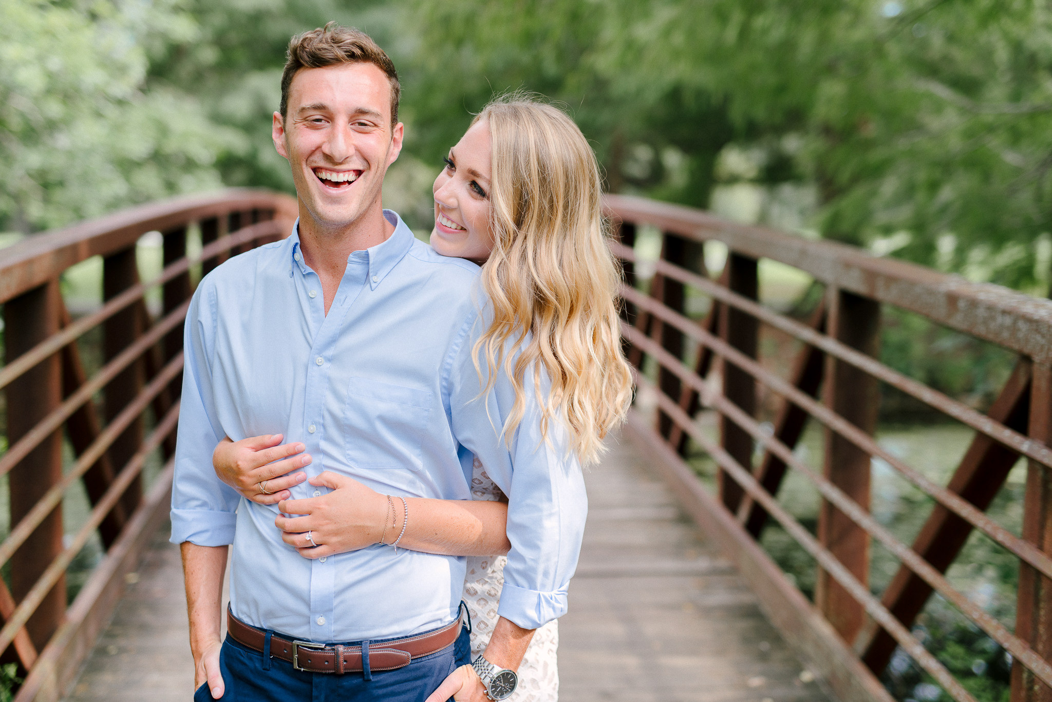 Fun Lake Side Engagement Session