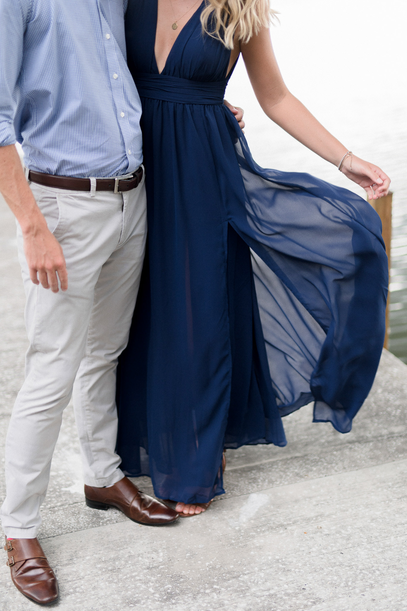 Fun Lake Side Engagement Session