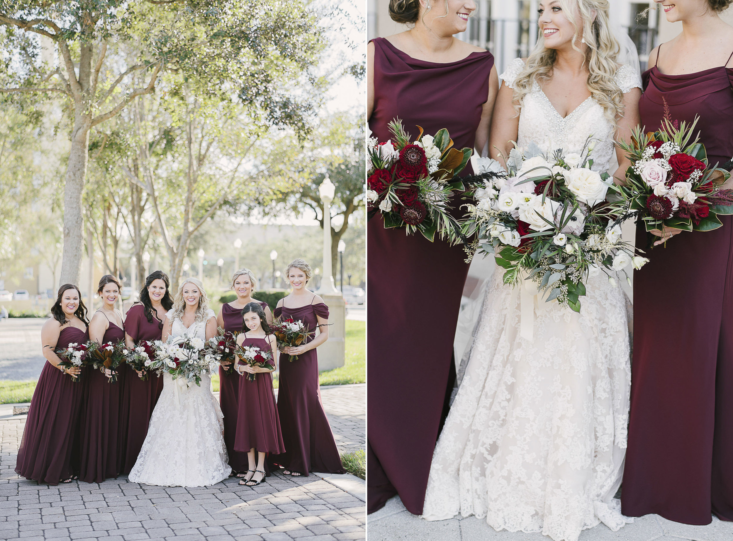 Elegant Downtown Lakeland Wedding around Lake Mirror