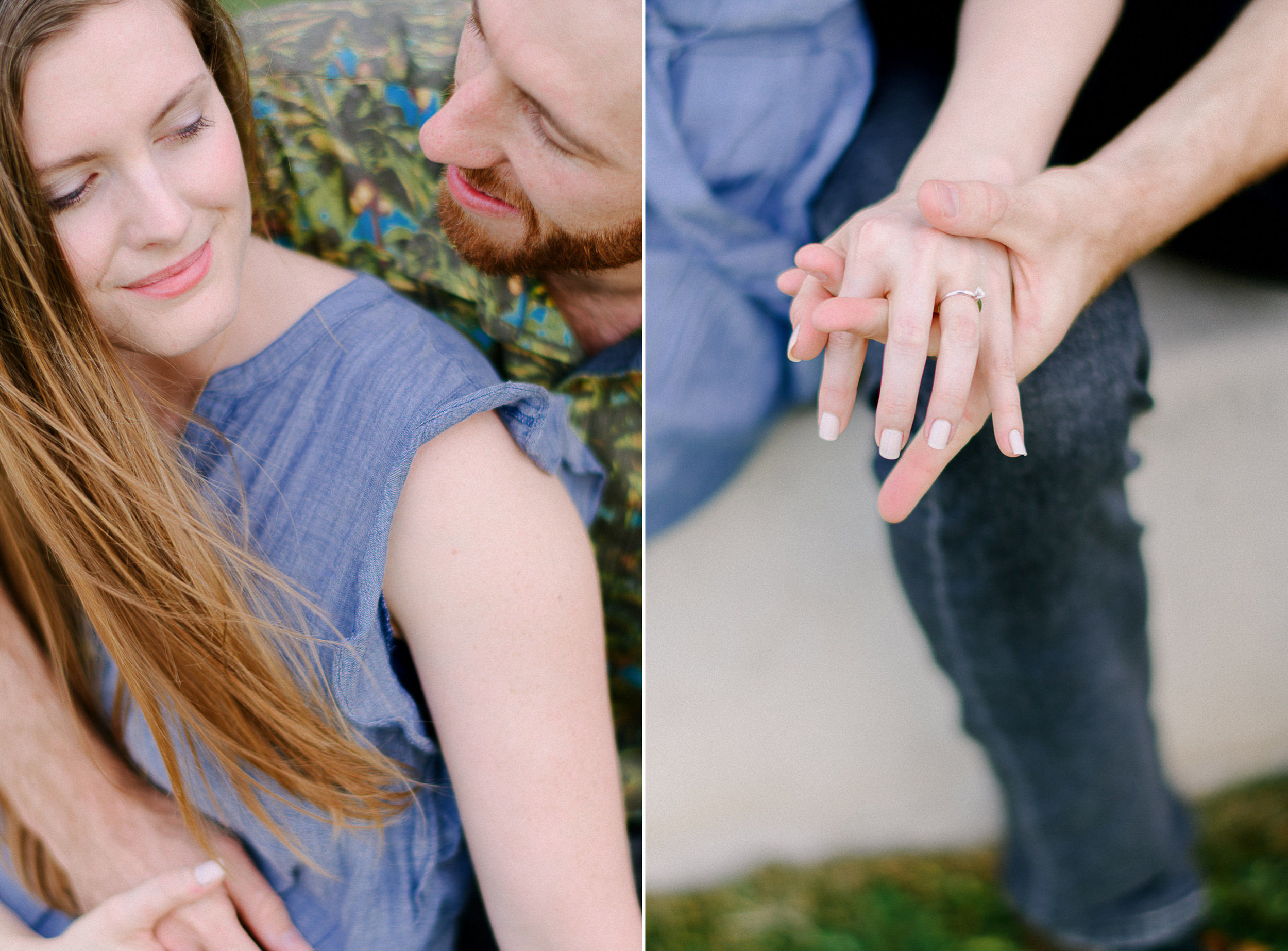 Dowtown Tampa Engagement Session in the City