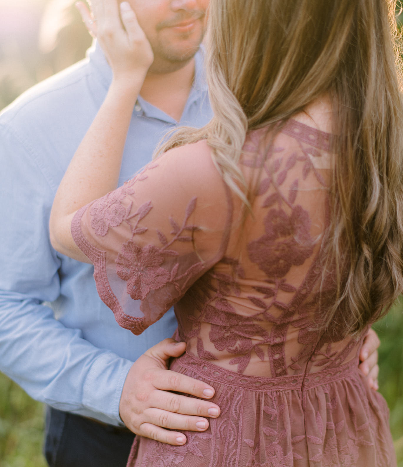 Orange Grove Sunrise Engagement Session | Sunglow Photography