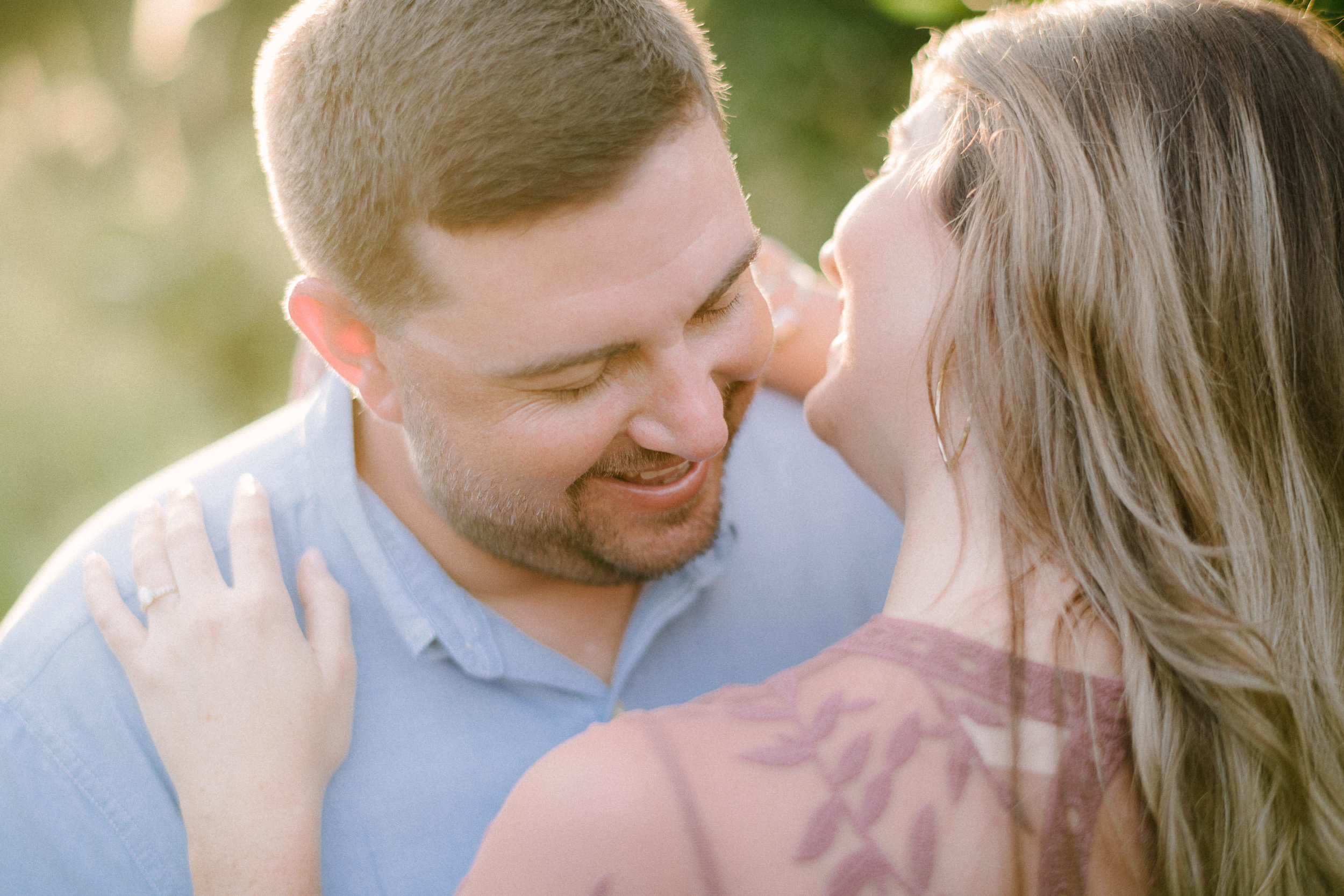 Orange Grove Sunrise Engagement Session | Sunglow Photography