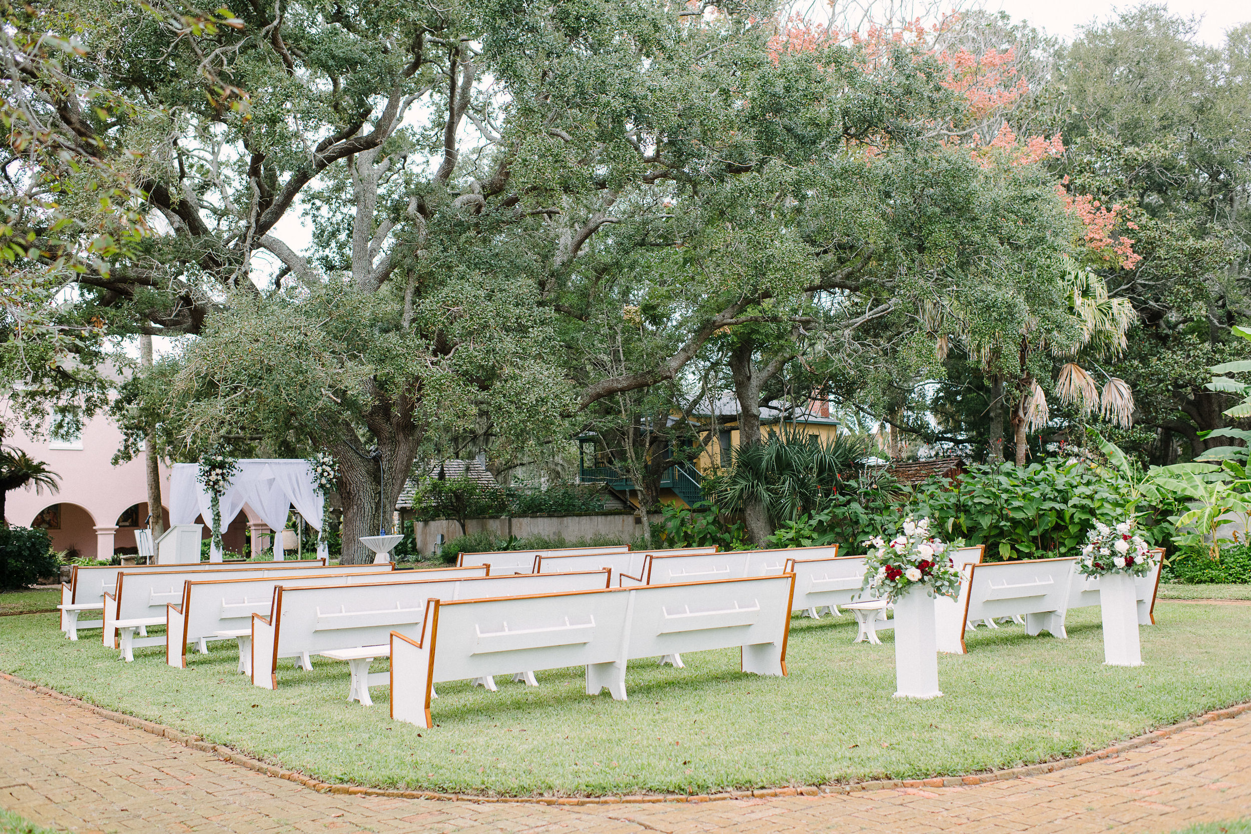 Oldest House St Augustine Florida Wedding