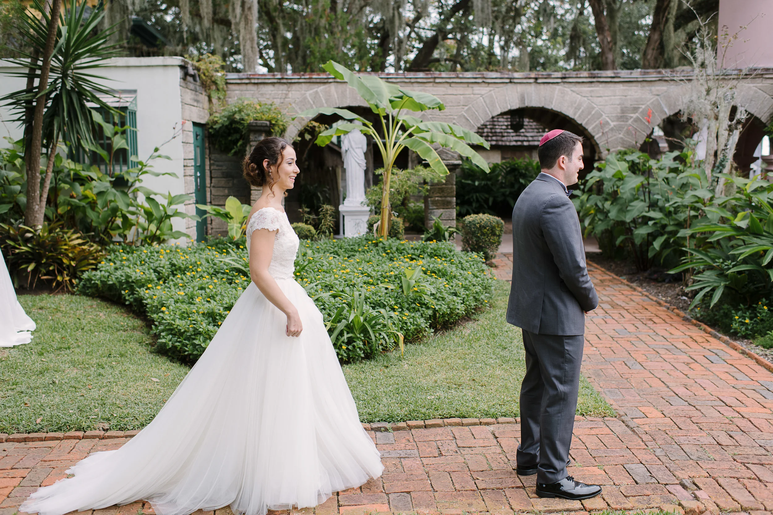 Oldest House St Augustine Florida Wedding