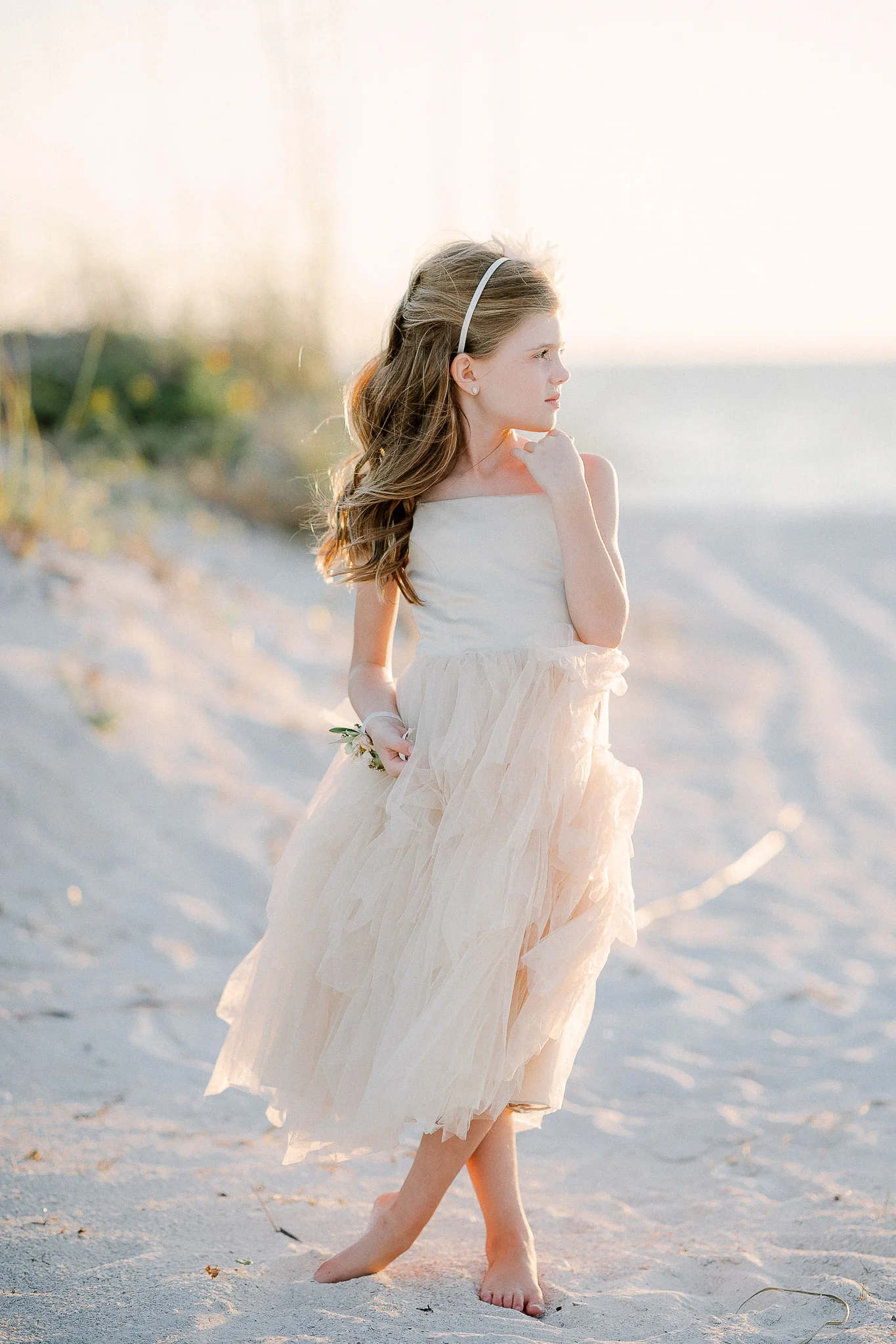 Jr Bridesmaid Dress for Beach Wedding