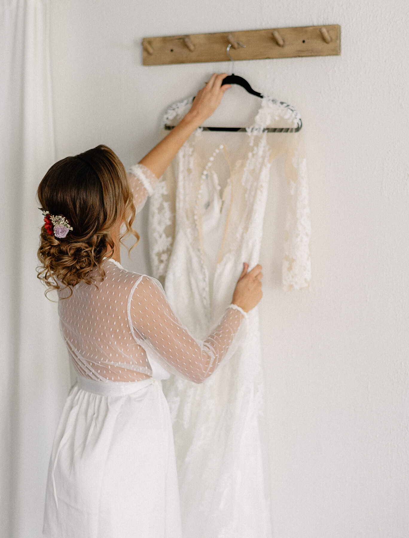 Florida Boho Wedding at a White Barn