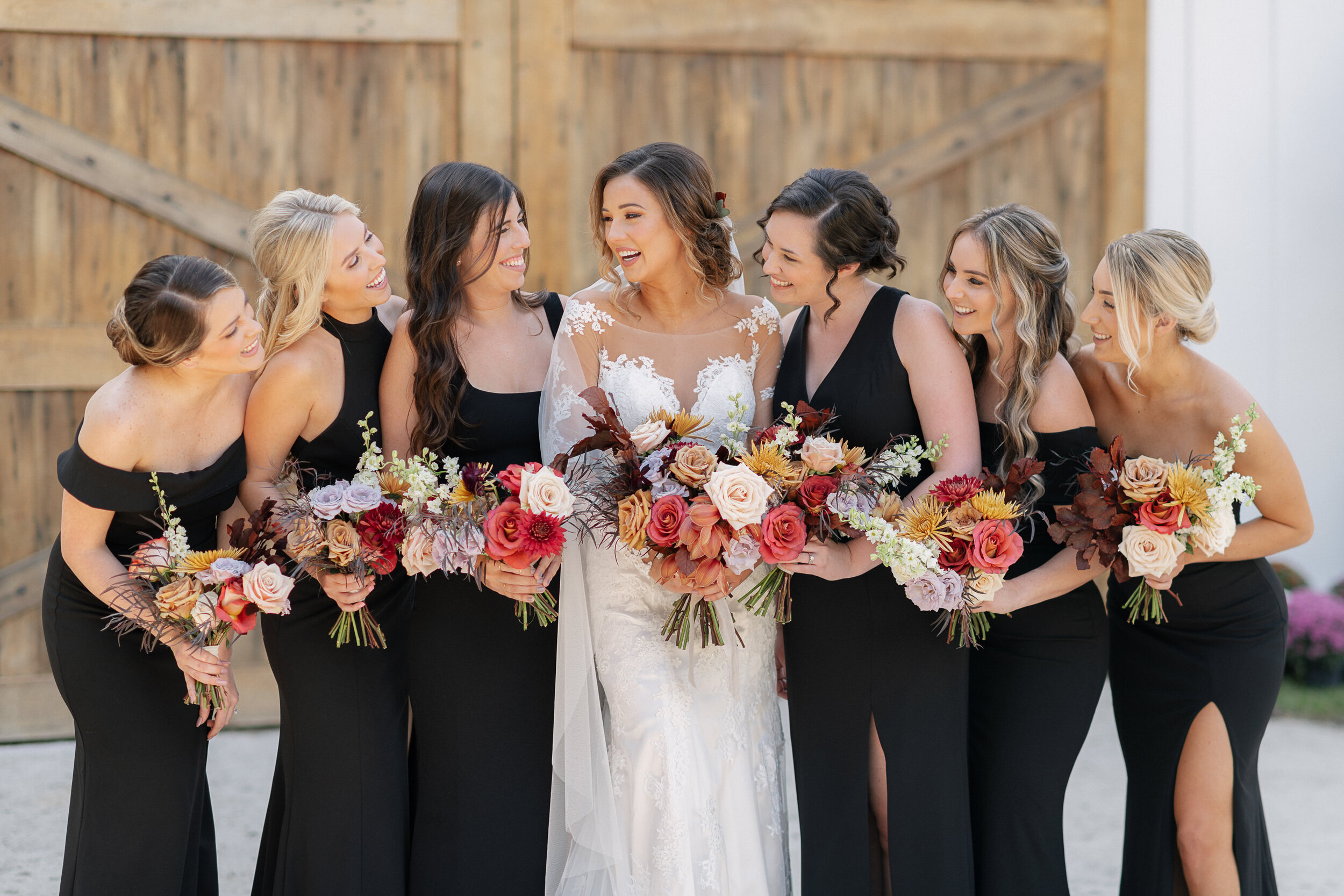 Florida Boho Wedding at a White Barn