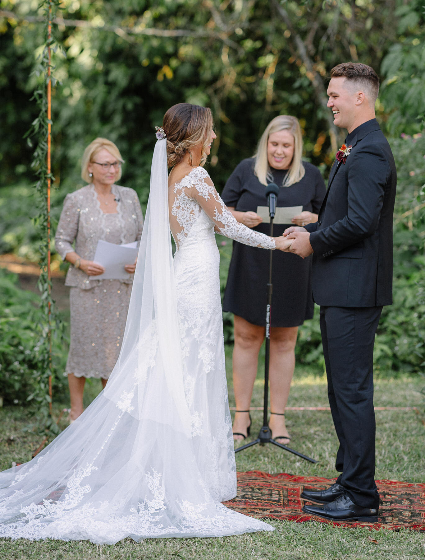 Florida Boho Wedding at a White Barn