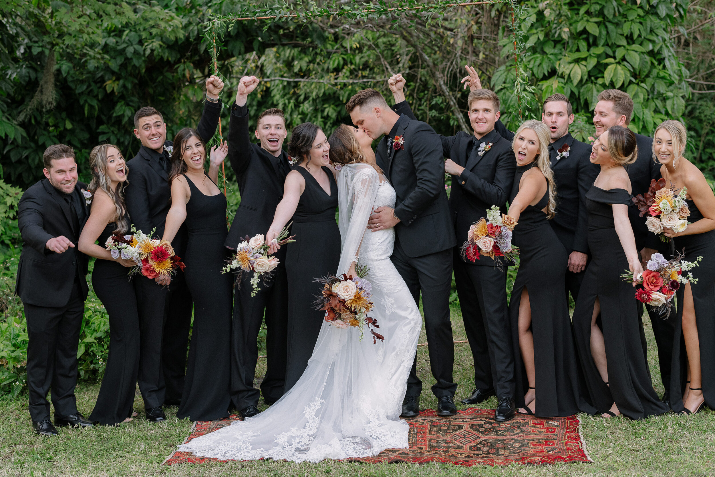 Florida Boho Wedding at a White Barn