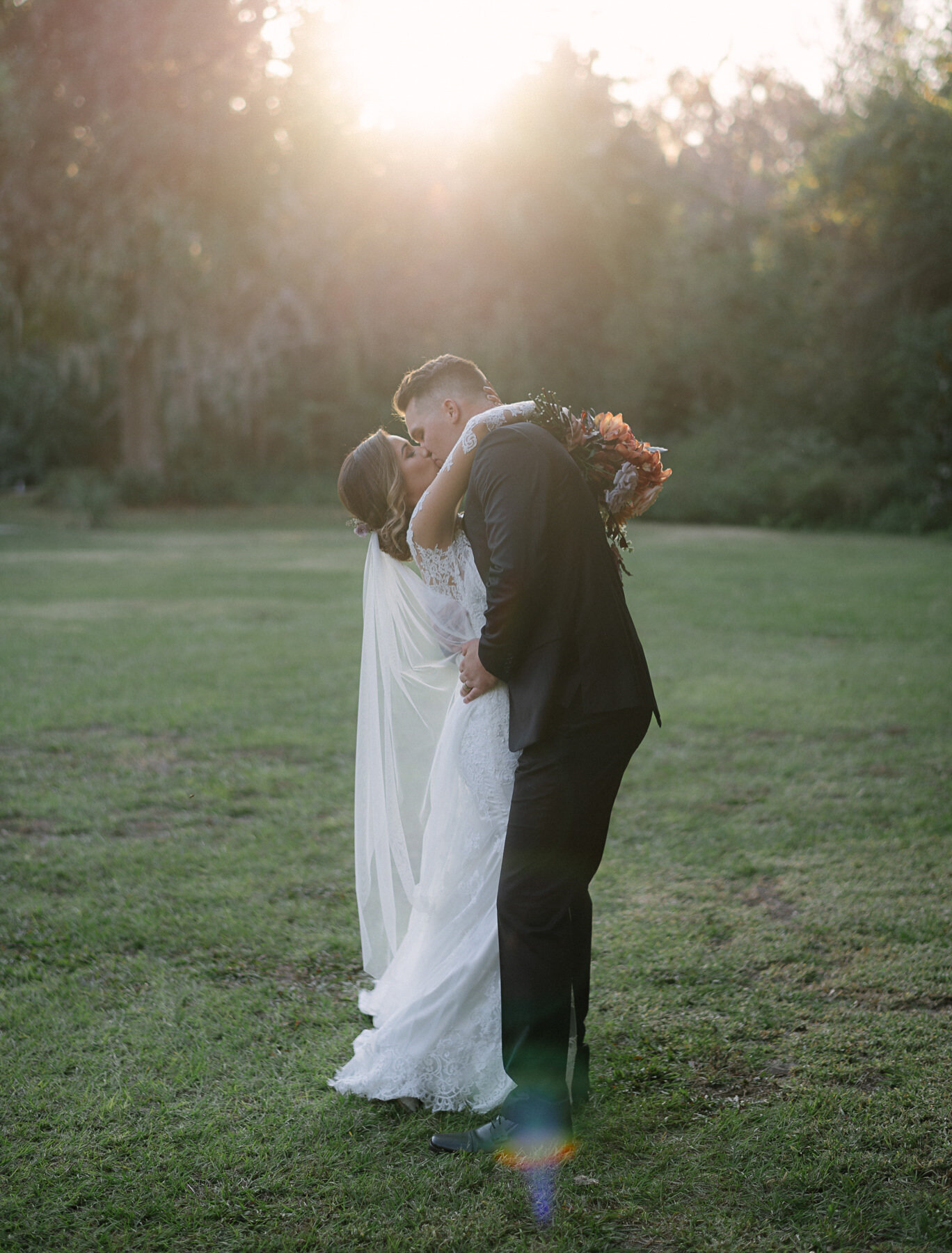 Florida Boho Wedding at a White Barn