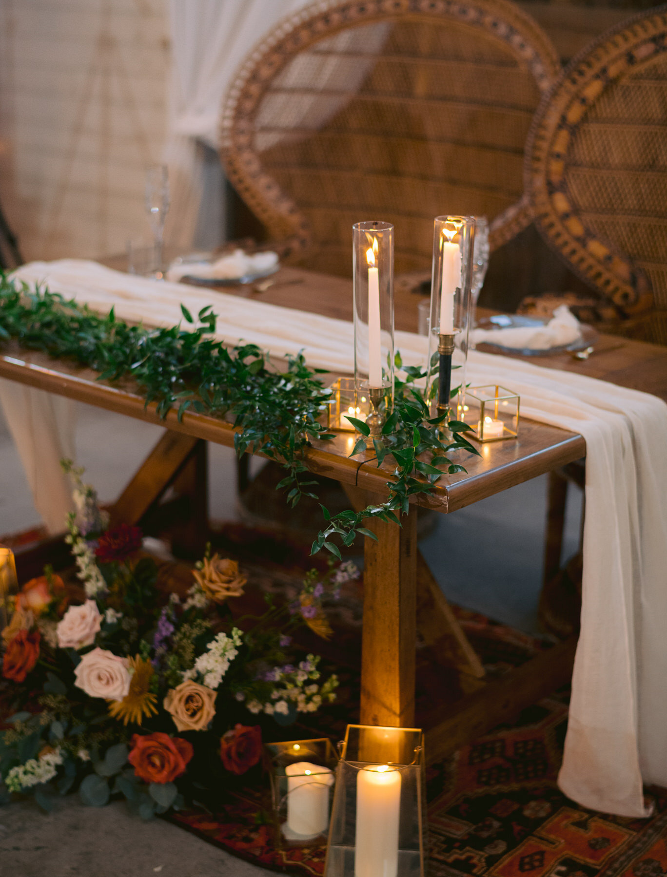 Florida Boho Wedding at a White Barn