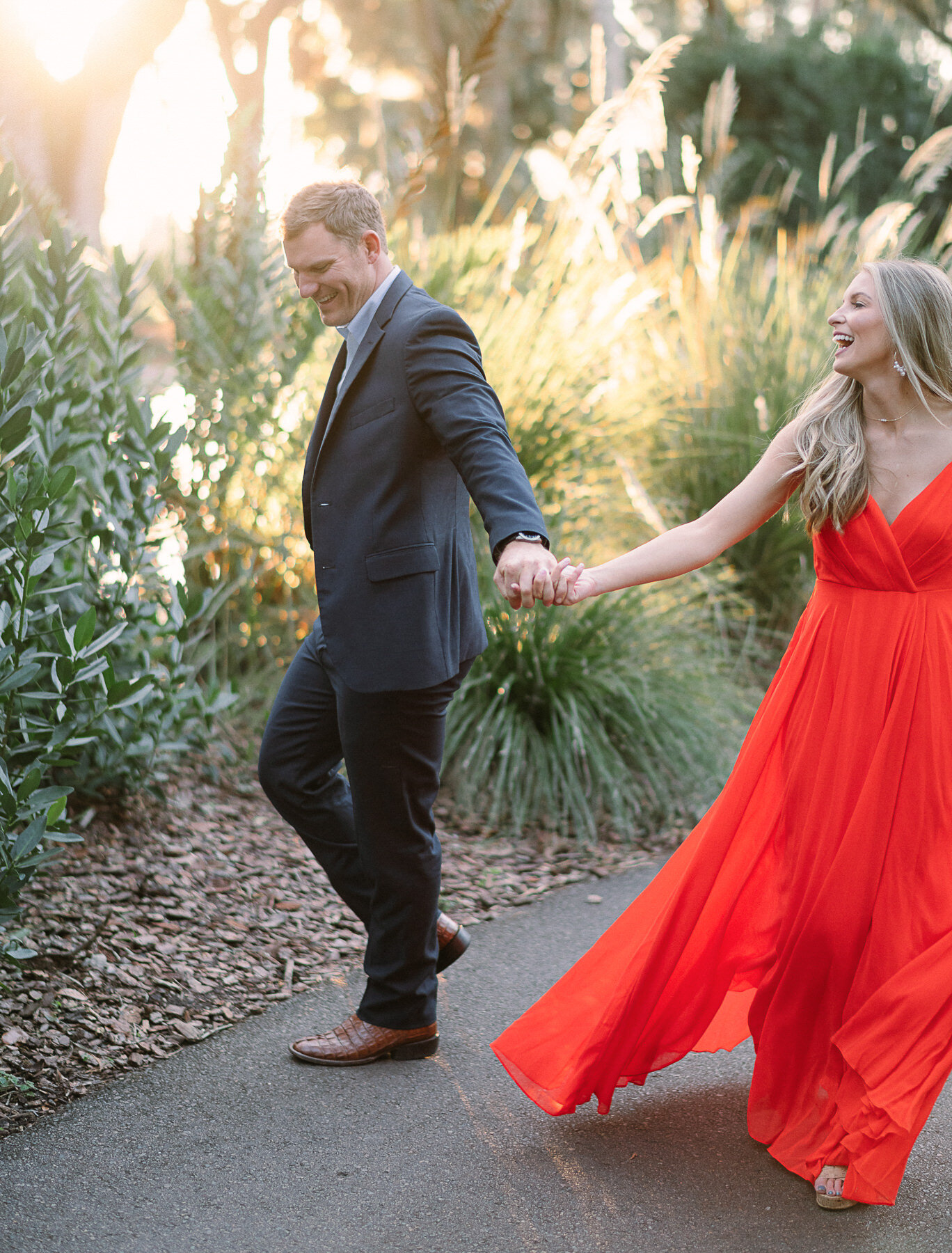 Sunglow Photography Bok Tower Gardens Engagement Session