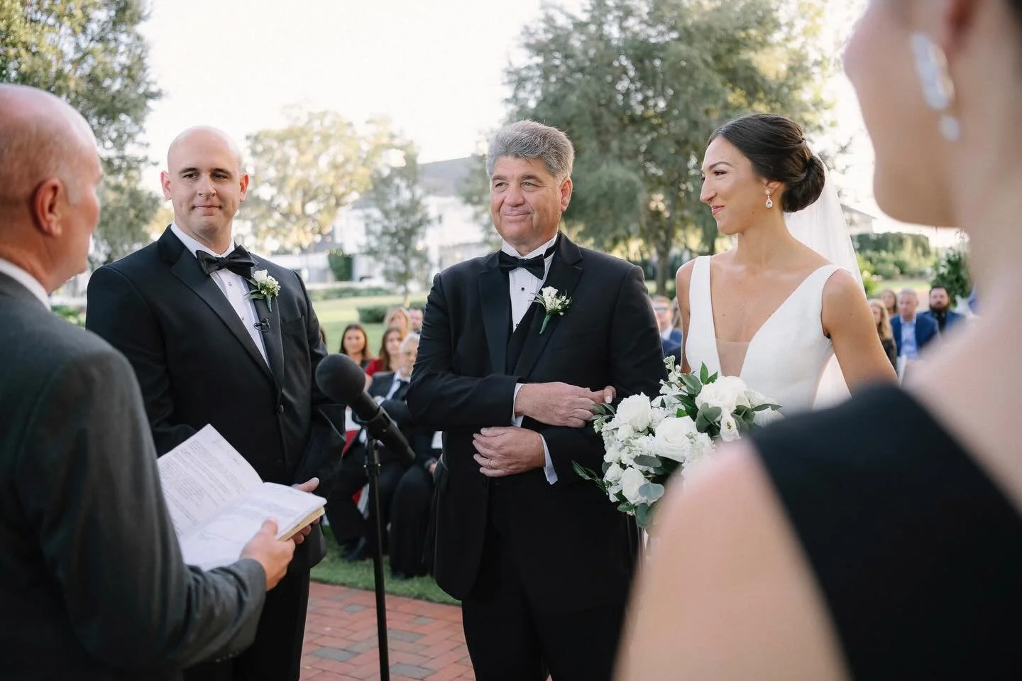 hands down one of my favorite moments of the wedding day right here 

that deep breath and emotional connection to a moment

I am so excited for my life to change, let&rsquo;s go!

*

sunglow photography, adam&rsquo;s estate, florida wedding photogra