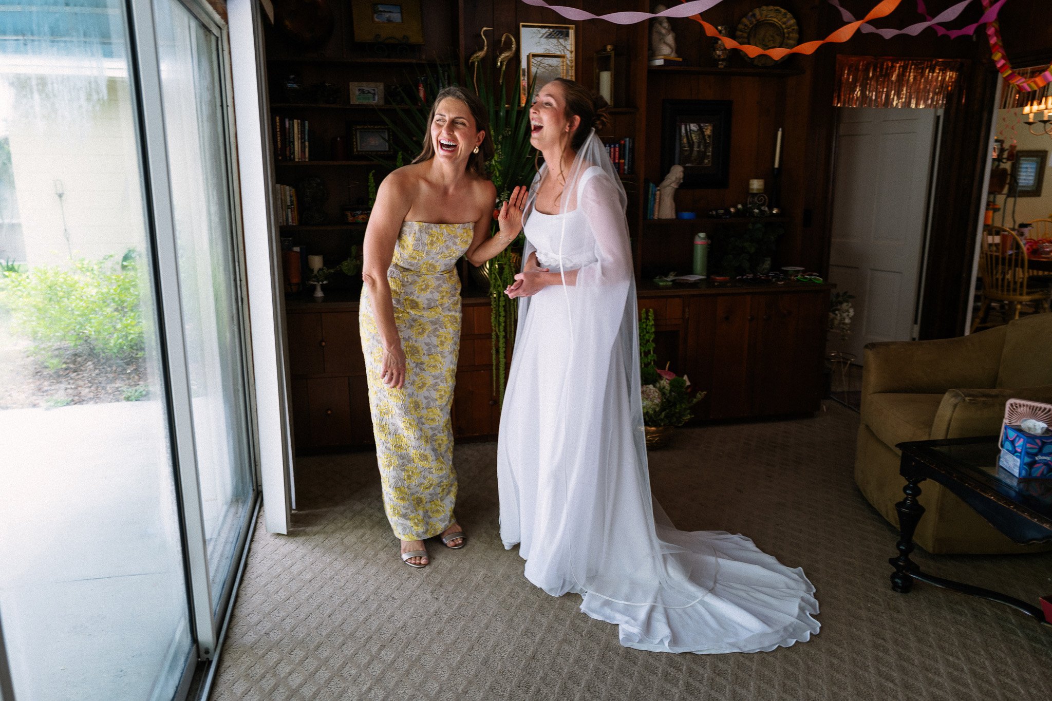 Backyard Lakeside Florida Wedding