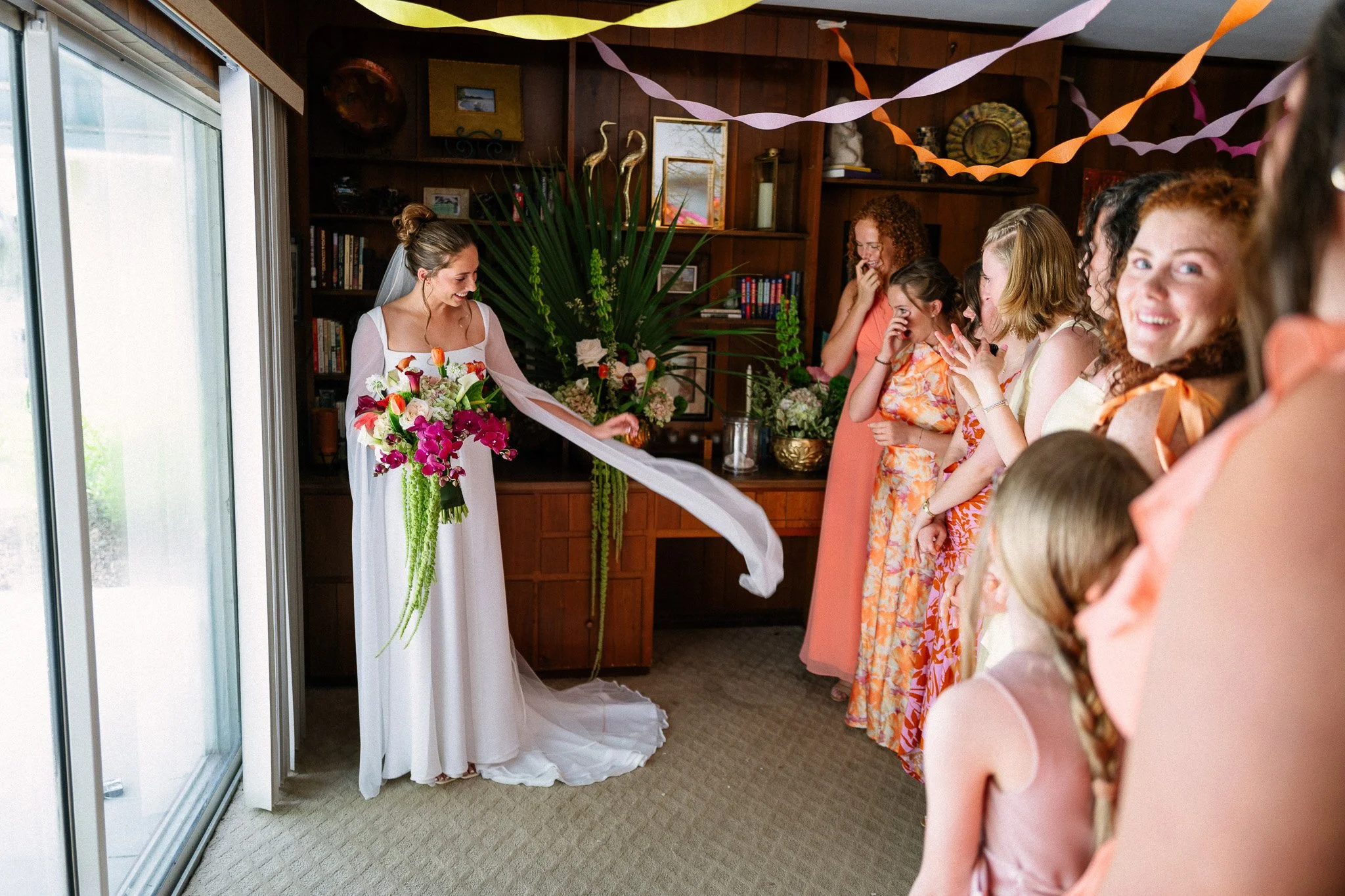 Backyard Lakeside Florida Wedding