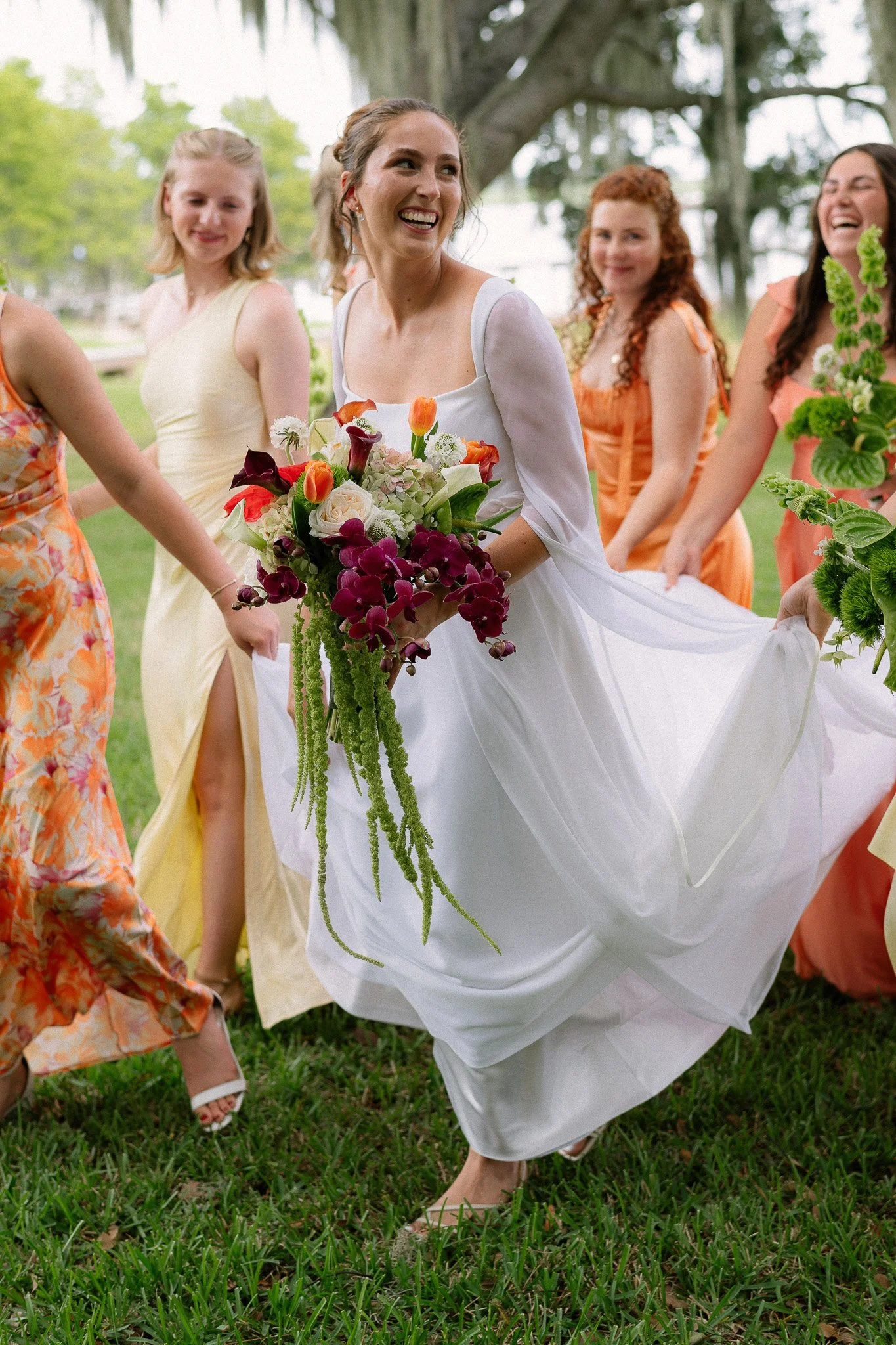 Backyard Lakeside Florida Wedding