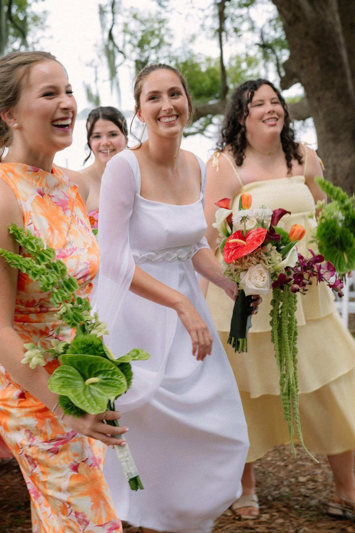 Backyard Lakeside Florida Wedding