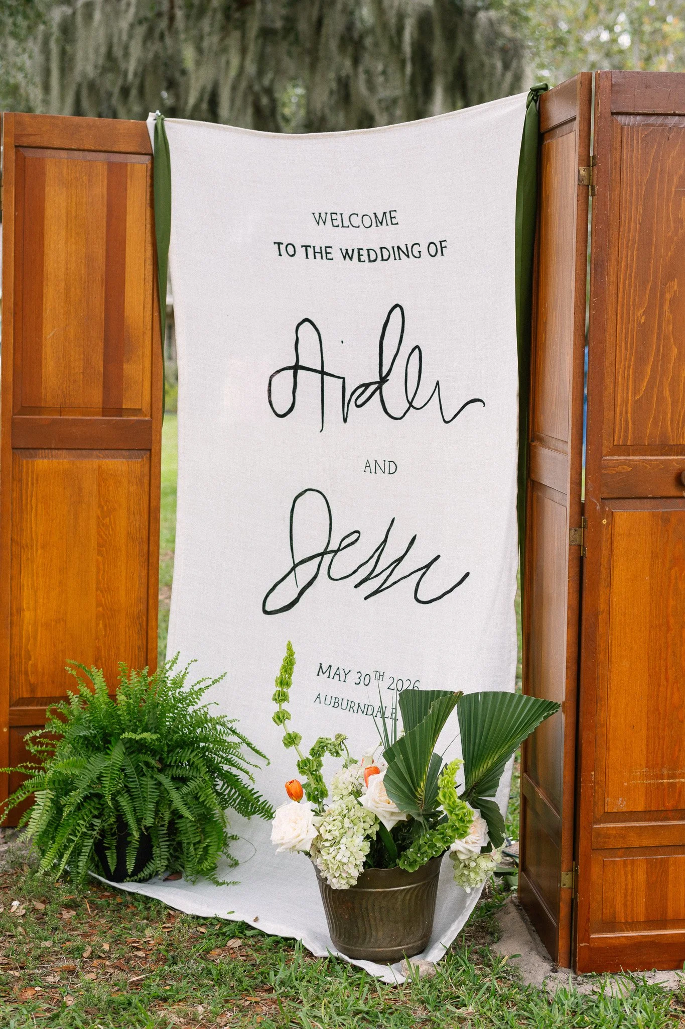 Backyard Lakeside Florida Wedding