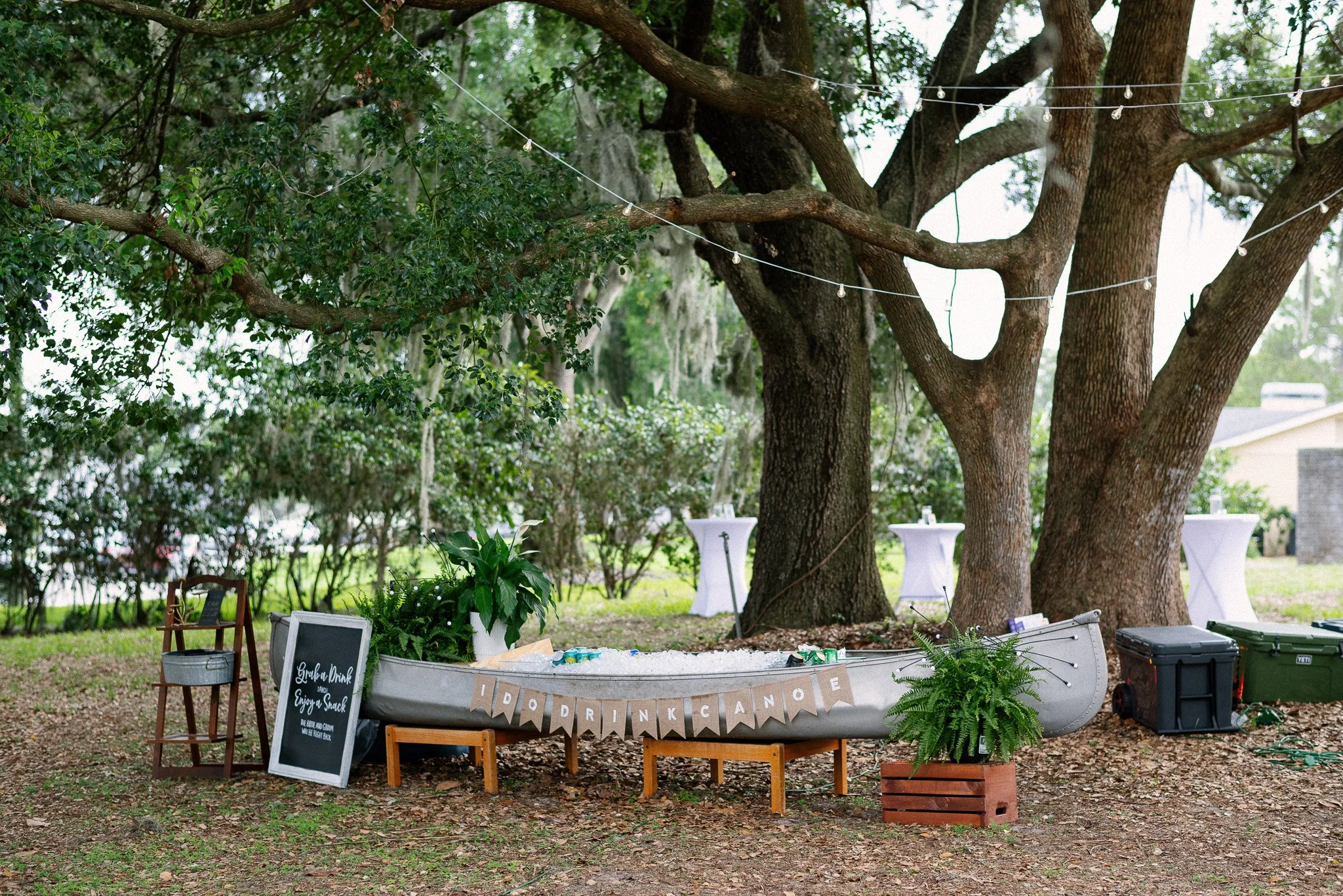 Backyard Lakeside Florida Wedding