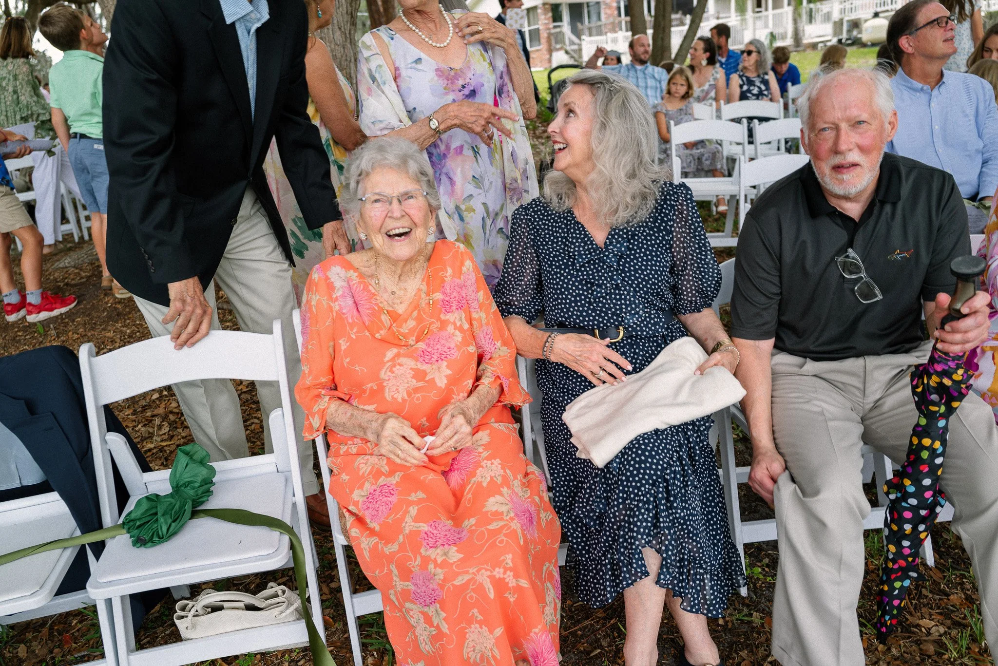 Backyard Lakeside Florida Wedding