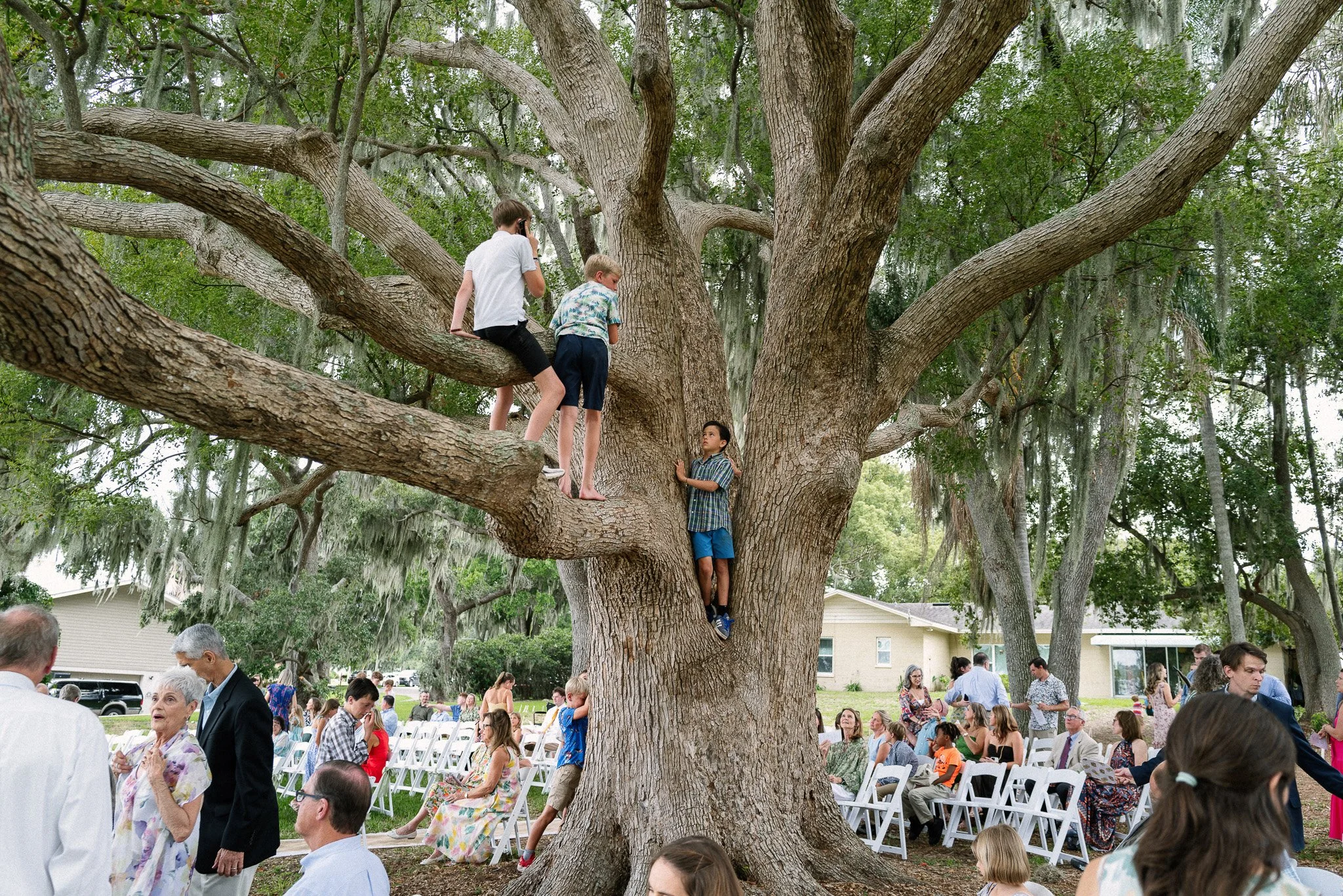 Backyard Lakeside Florida Wedding