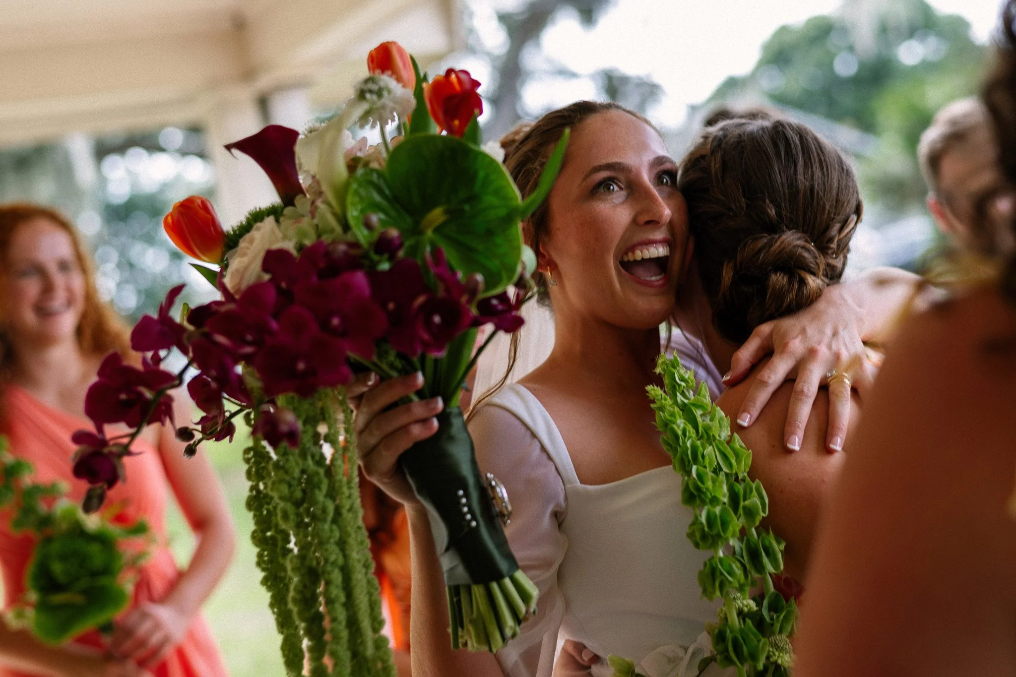 Backyard Lakeside Florida Wedding