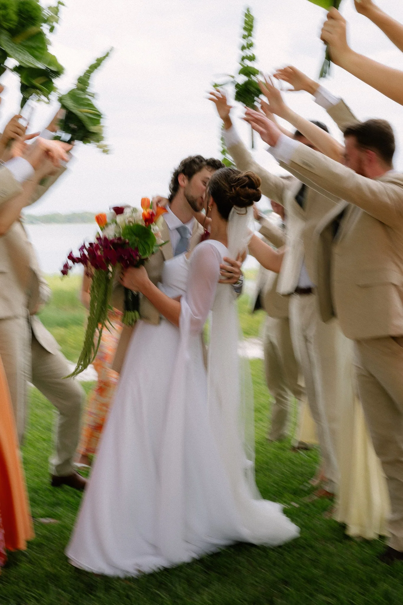 Backyard Lakeside Florida Wedding