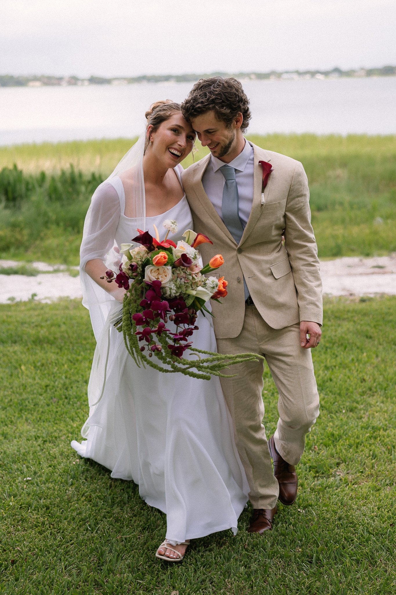 Backyard Lakeside Florida Wedding