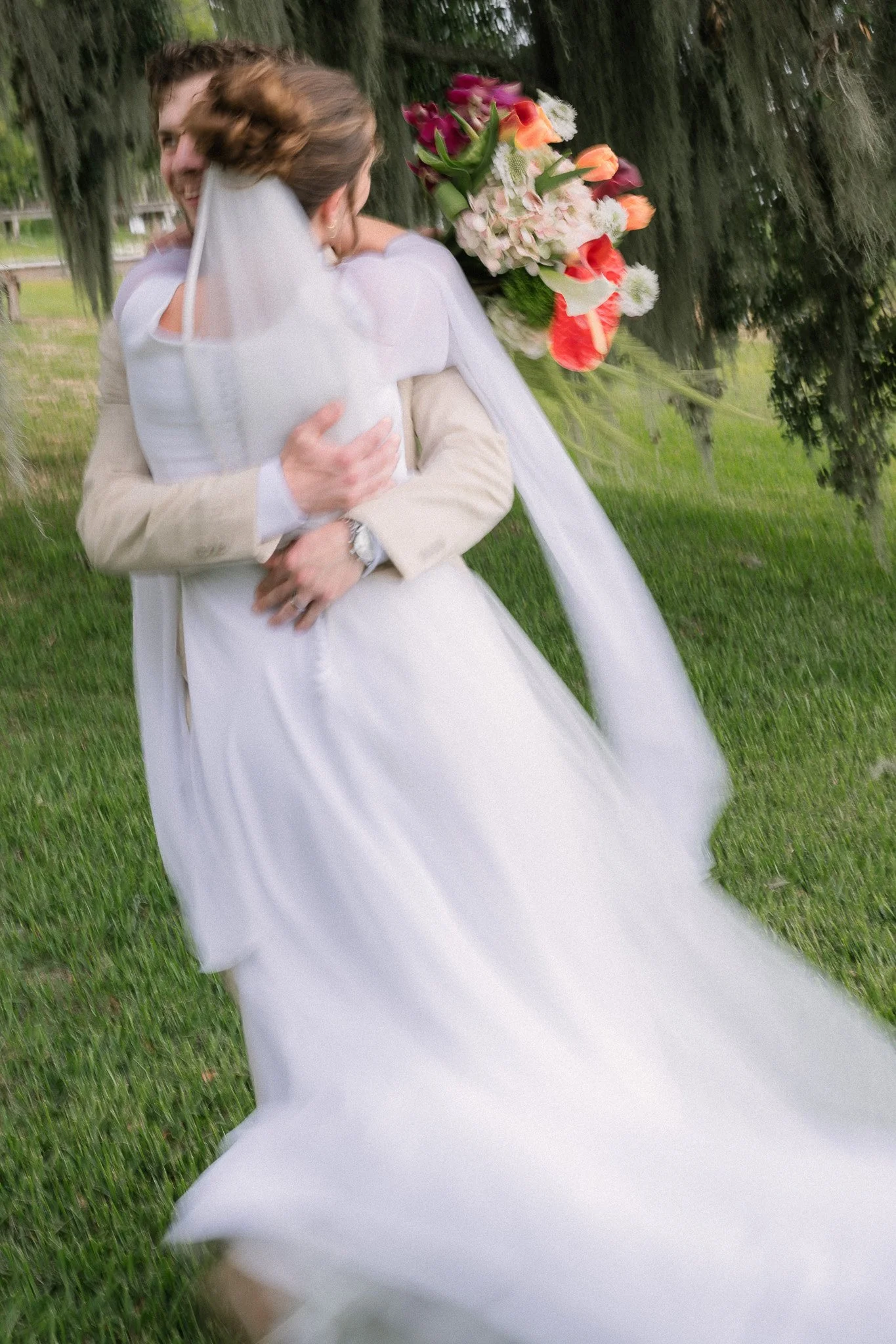 Backyard Lakeside Florida Wedding