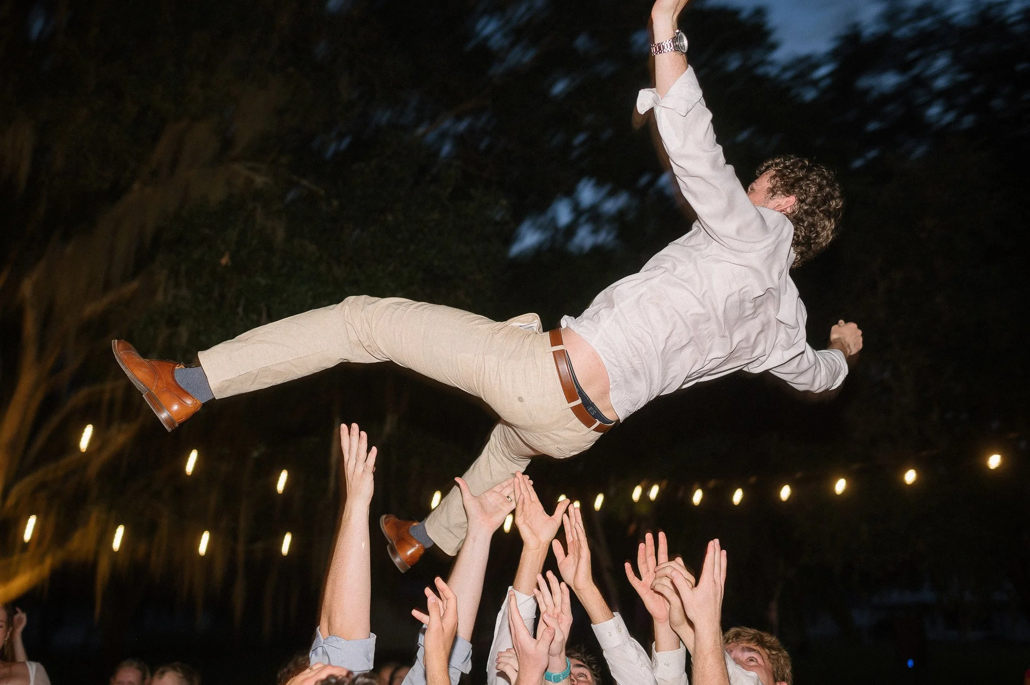 Backyard Lakeside Florida Wedding