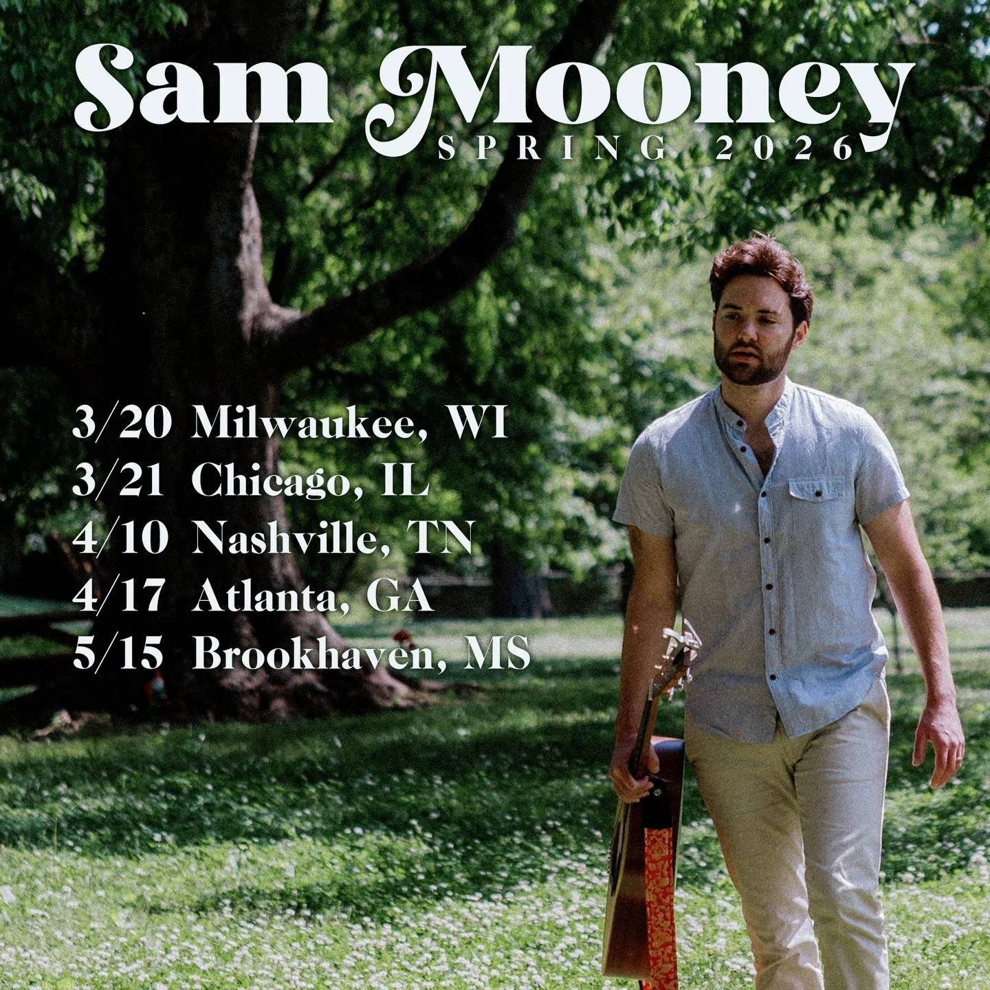 I&rsquo;m so excited to hit the road soon for five shows across the heart of the country! One of my New Year&rsquo;s resolutions was to go with the flow more in my creative life, and in doing that, I quickly realized how much I wanted to see all of y