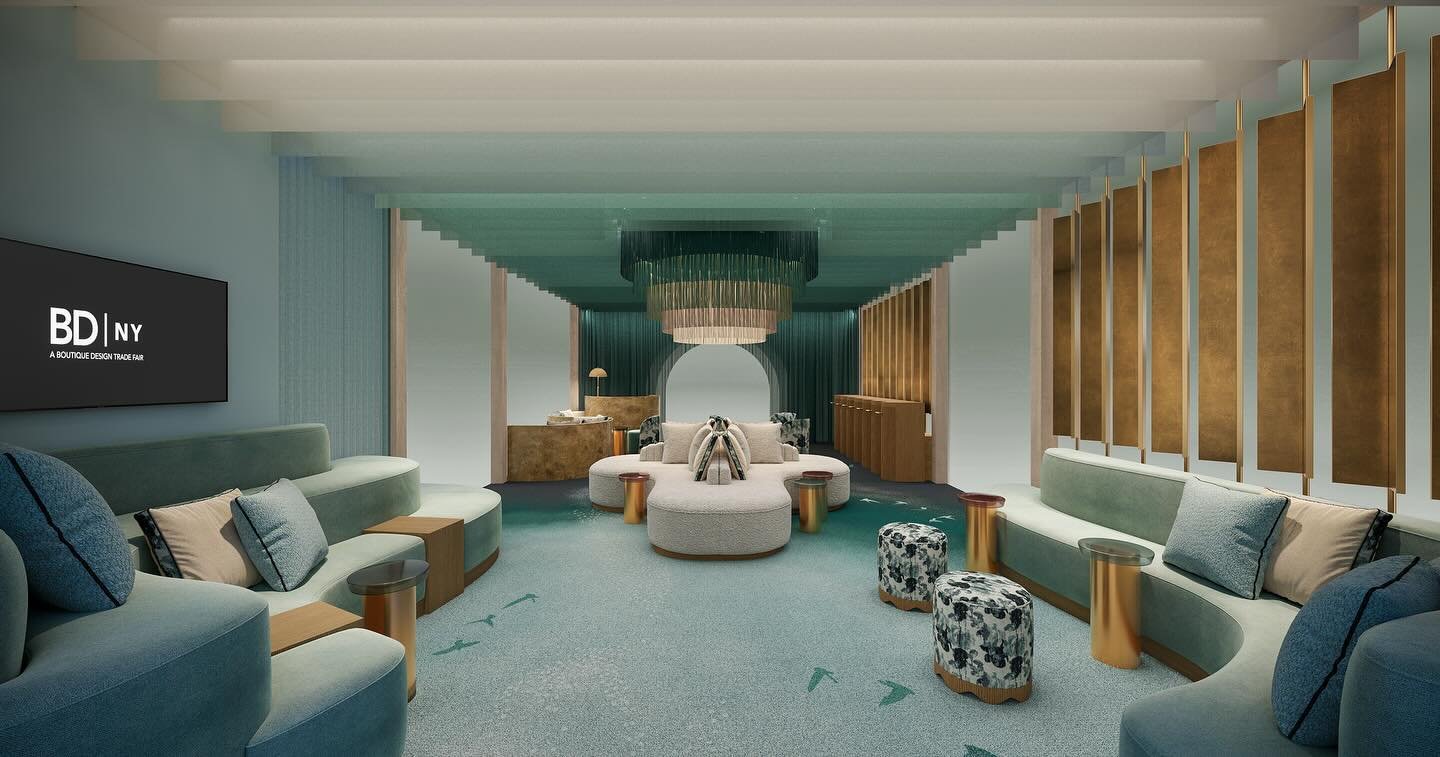 We had the privilege of designing a booth for @boutiquedesignmag 
Check out our &ldquo;Serendipitous Encounters&rdquo; Booth 3119 this weekend at BDNY!
A HUGE thank you to all of our amazing sponsors for helping this design come to life